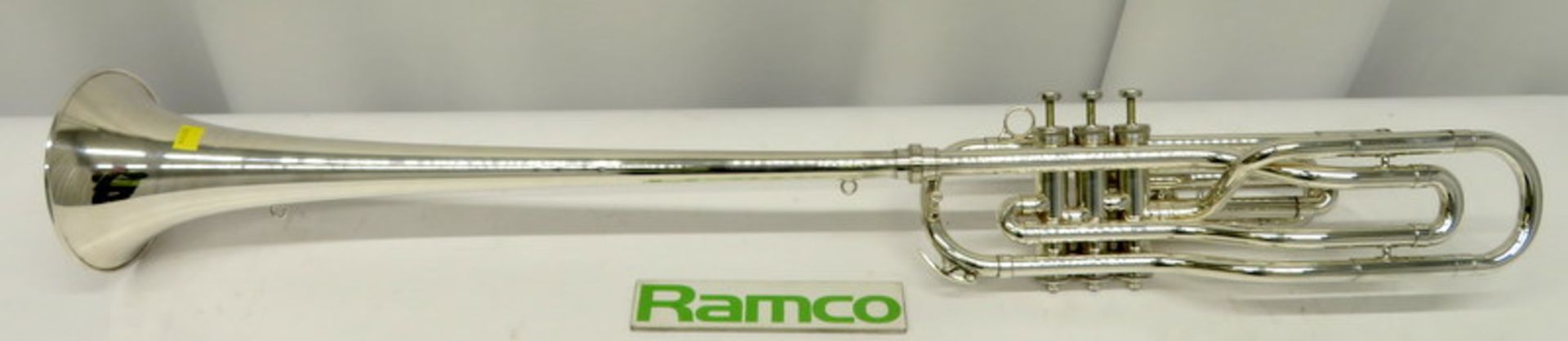 Besson 708 Fanfare Trumpet With Case. Serial Number: 838496. Please Note This Item Has Not - Image 3 of 17