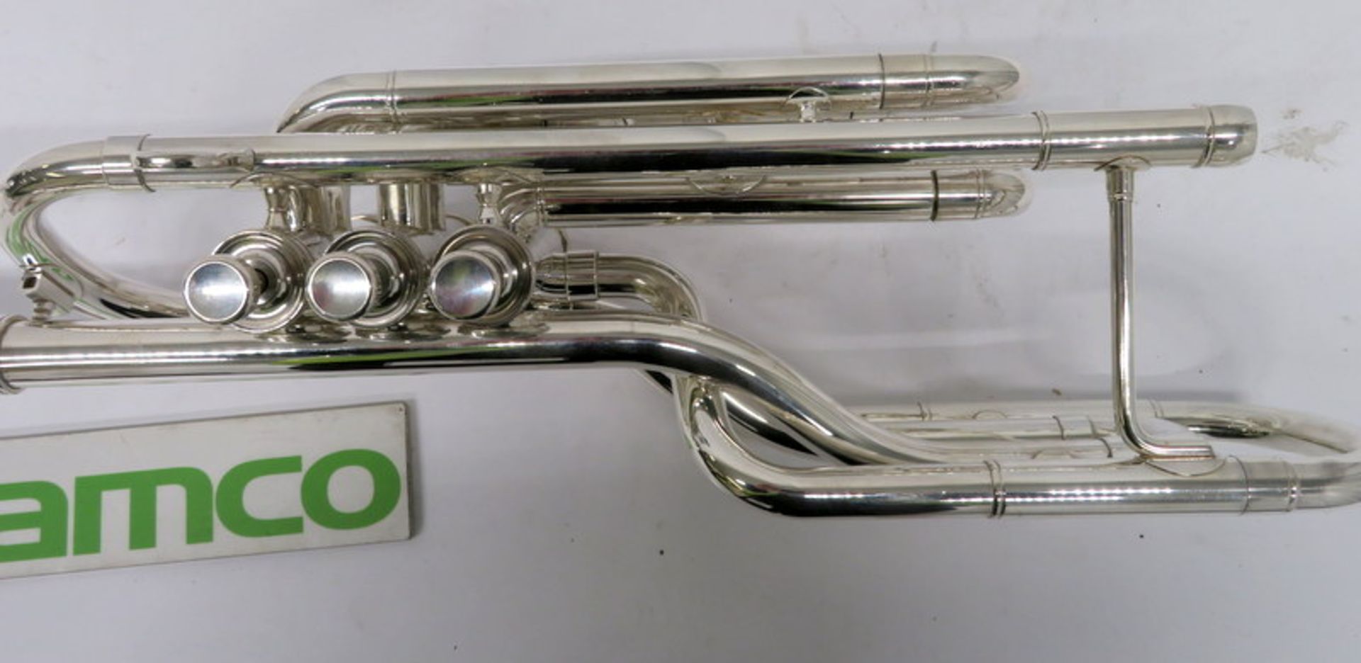 Besson International BE708 Fanfare Trumpet With Case. Serial Number: 884167. Please Note T - Image 10 of 15