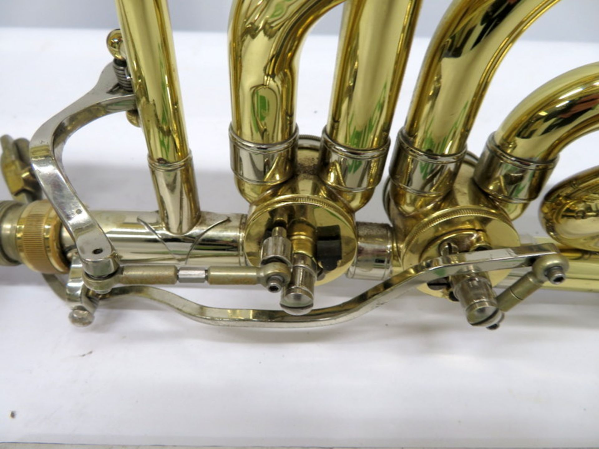 Vincent Bach Stradivarius 50B Trombone With Case. Serial Number: 81000. Please Note That T - Image 7 of 19