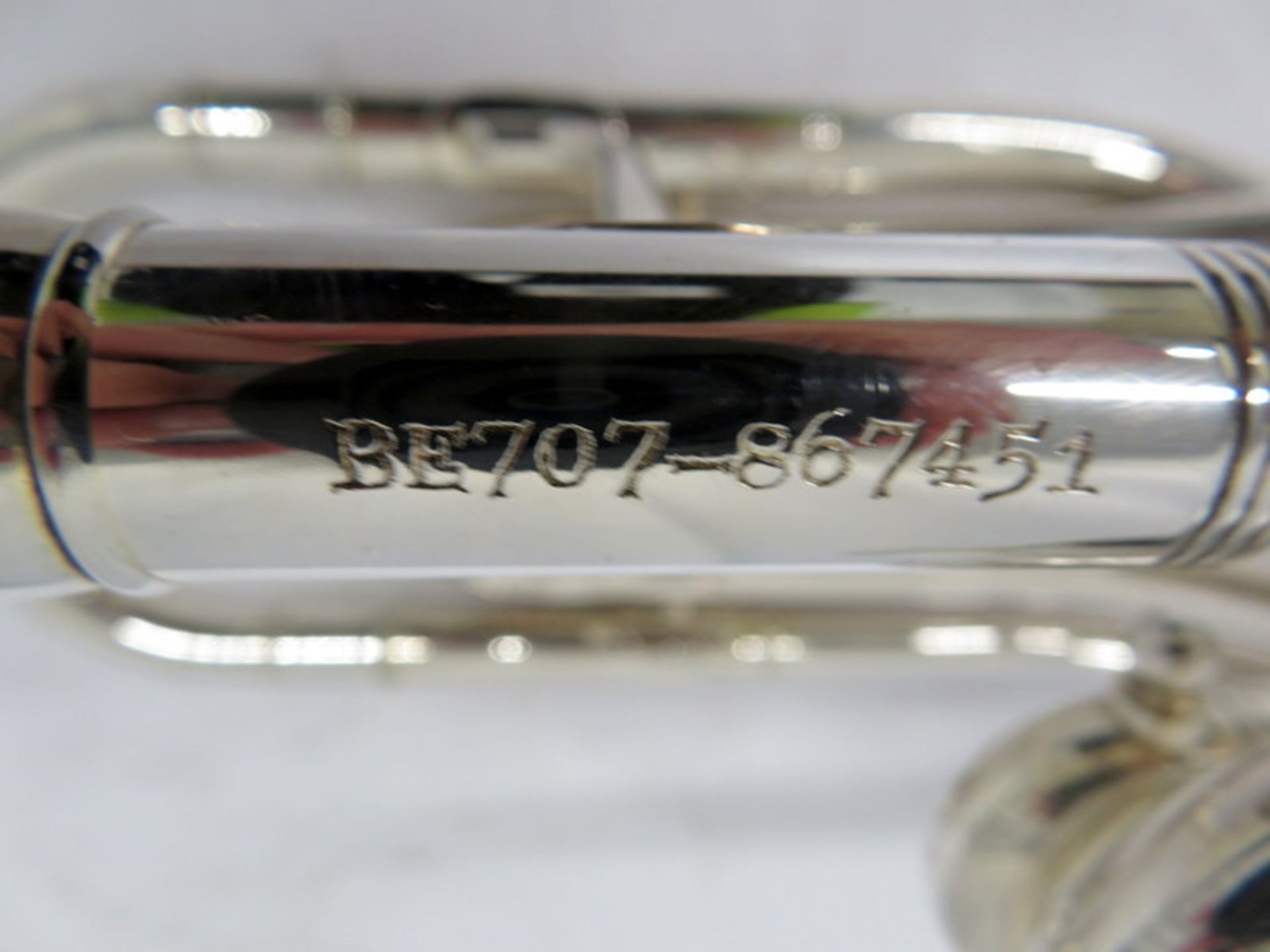 Besson International BE707 Fanfare Trumpet With Case. Serial Number: 867451. Please Note T - Image 15 of 17