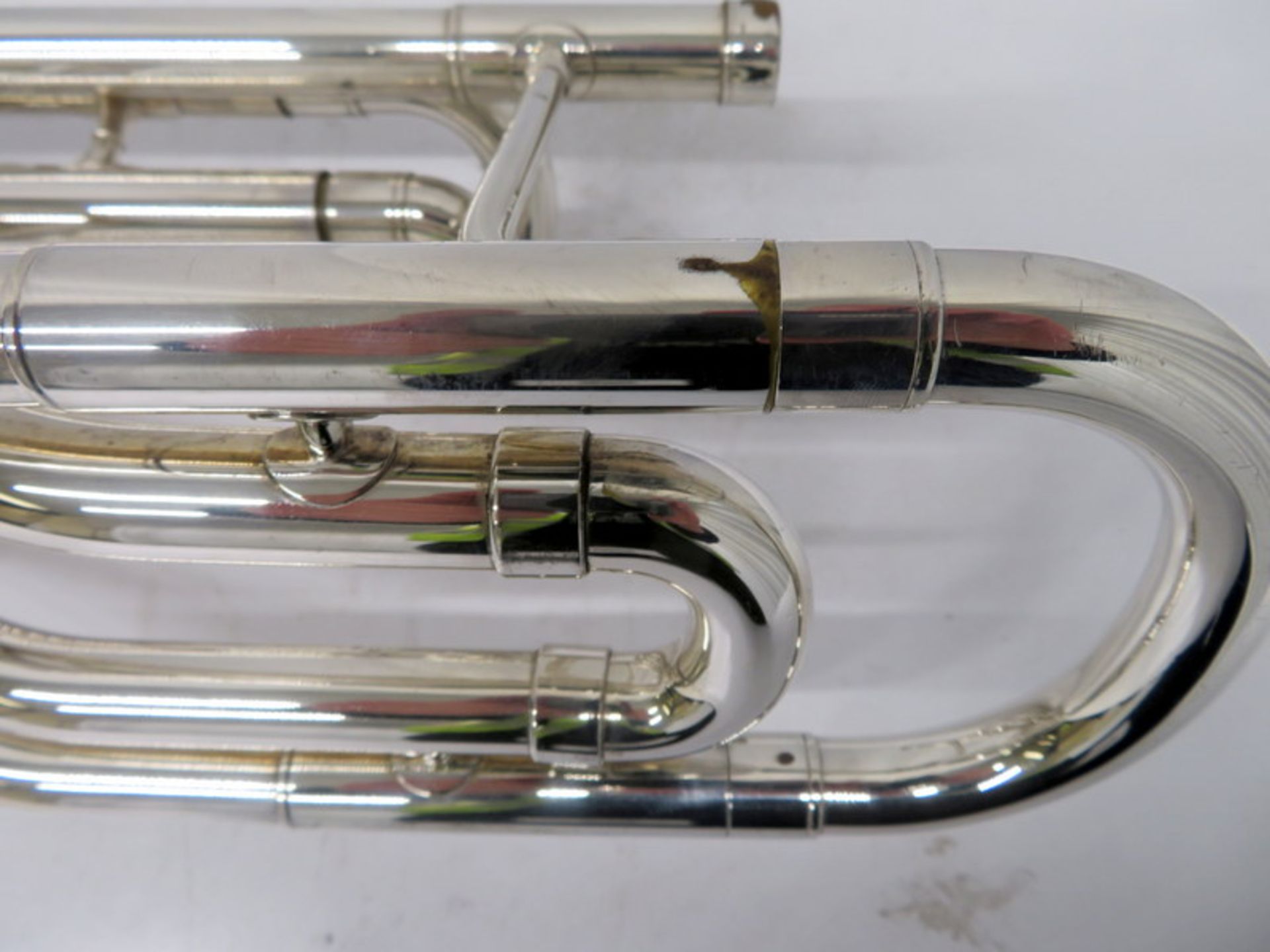 Besson 708 Fanfare Trumpet With Case. Serial Number: 838496. Please Note This Item Has Not - Image 10 of 17