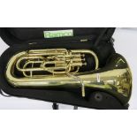 Wilson Euphonium With Case. Serial Number: 2950TA. Please Note This Item Has Not Been Test