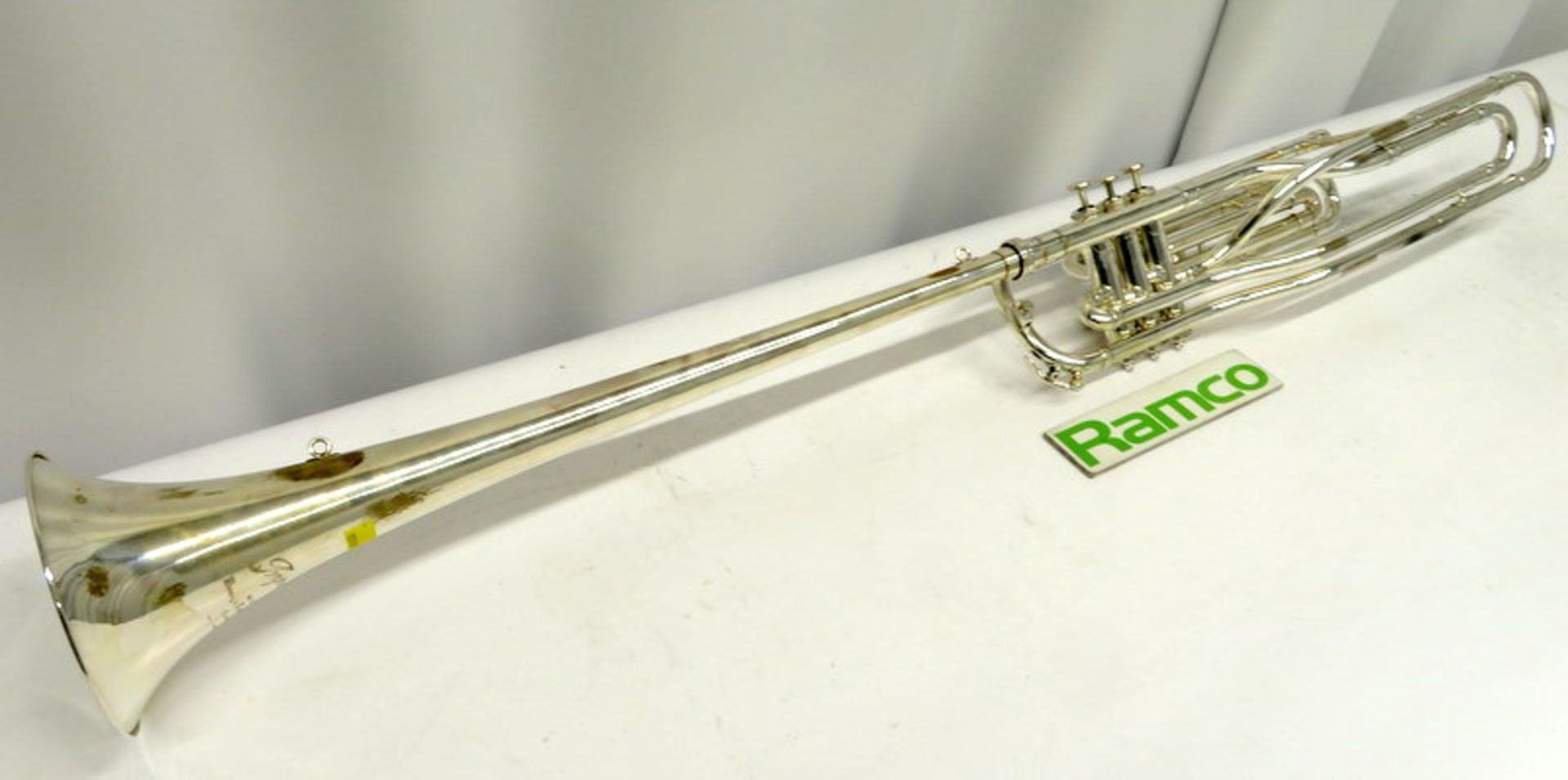 Boosey & Hawkes Imperial Fanfare Trumpet With Case. Serial Number: 335204. Please Note T - Image 4 of 18