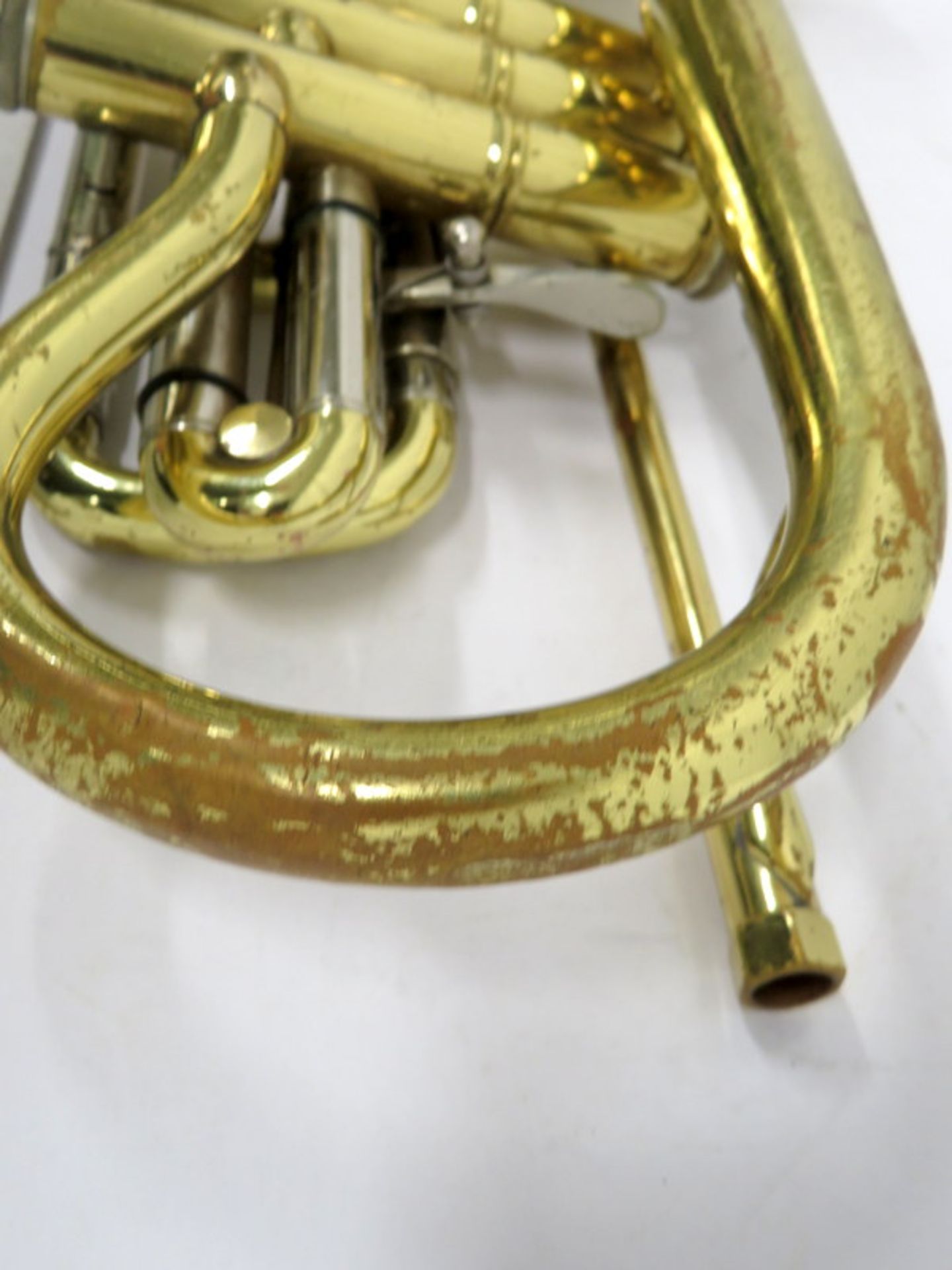 Bach Stradivarius 184 Cornet With Case. Serial Number: 568149. Please Note That This Item - Image 12 of 13