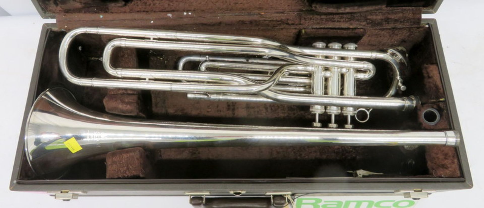 Besson 708 Fanfare Trumpet With Case. Serial Number: 785475. Please Note This Item Has Not - Image 2 of 16