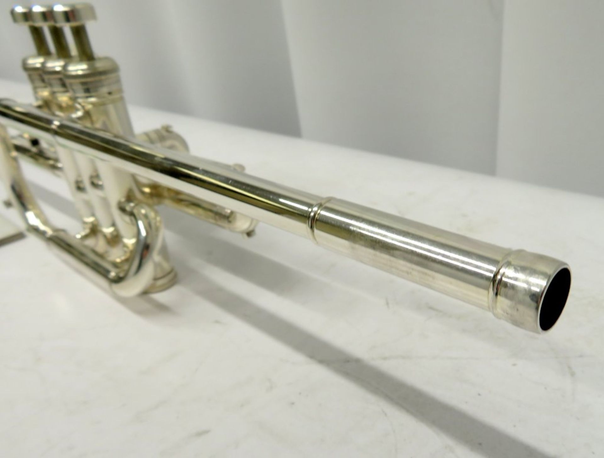 Besson International BE706 Fanfare Trumpet With Case. Serial Number: 842946. Please Note T - Image 9 of 14