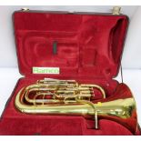 Besson BE967 Sovereign Euphoniums With Case. Serial Number: 860305. Please Note That This