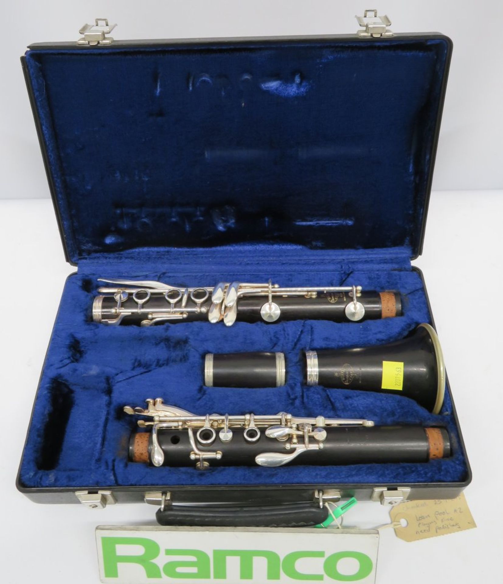 Buffet Crampon R13 Clarinet With Case. Serial Number: 386372. Full Length 63cm. Please No