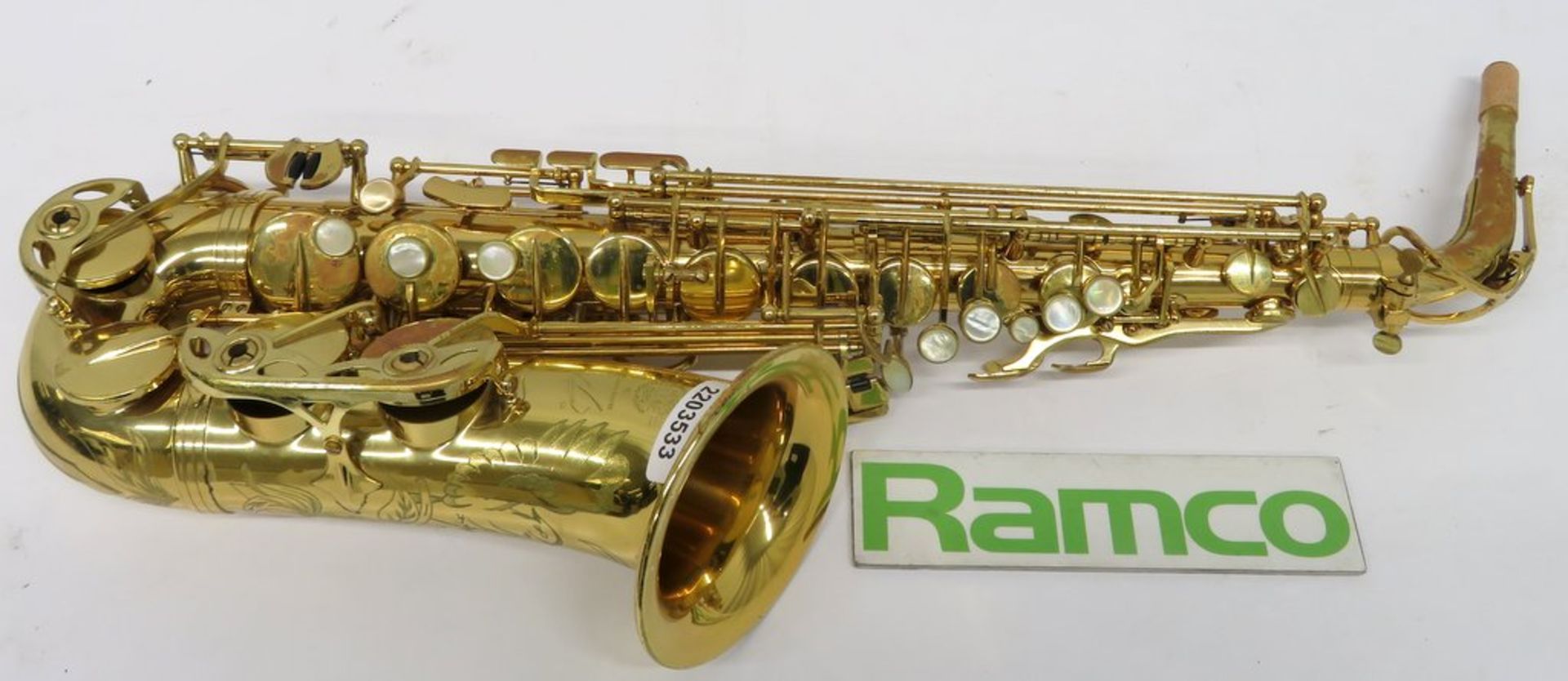 Henri Selmer Super Reference 54 Alto Saxophone With Case. Serial Number: N.698569. Please - Image 3 of 20