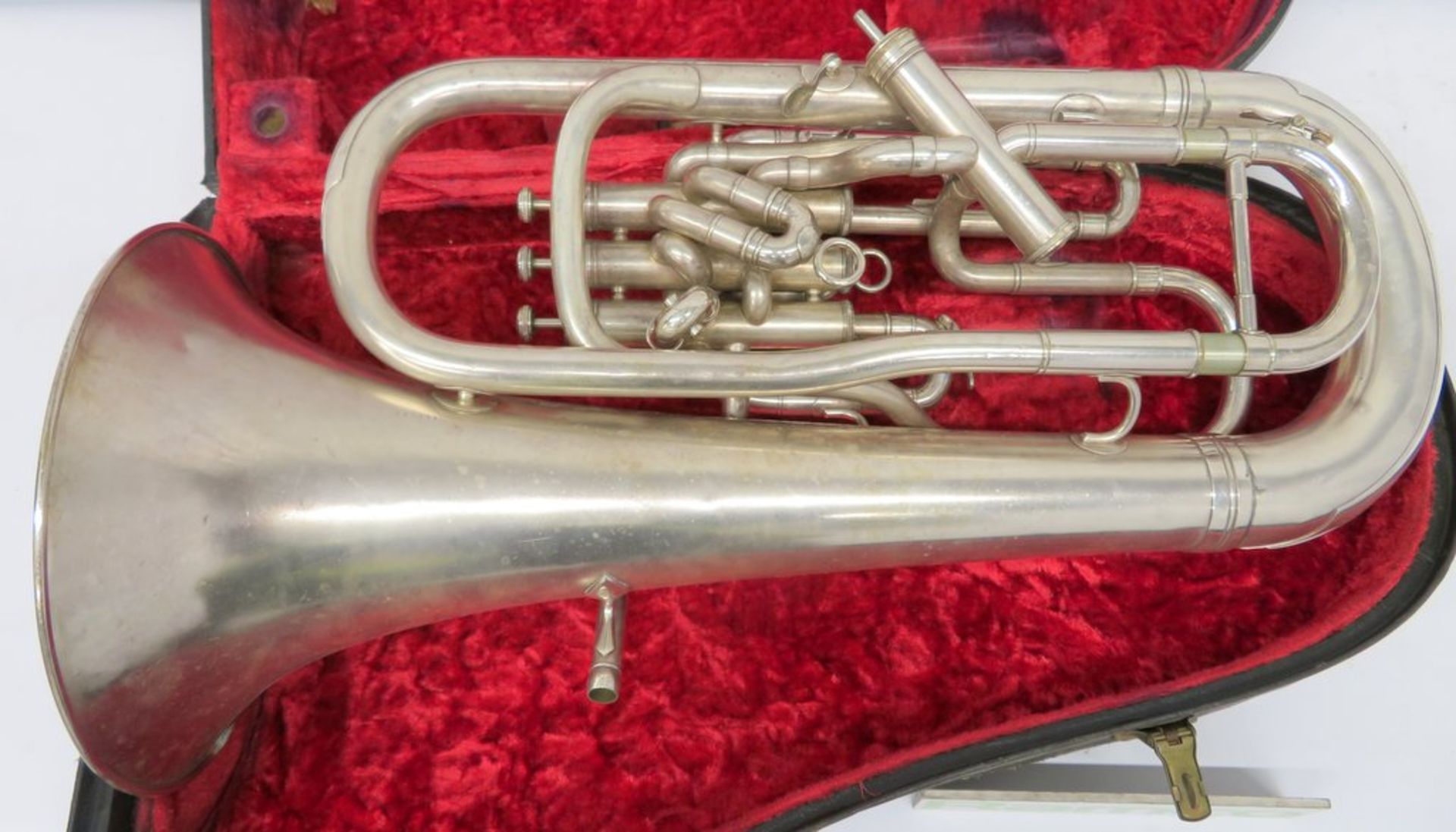 Boosey & Hawkes Imperial Euphonium With Case. Serial Number: 545811. Please Note This Item - Image 2 of 17