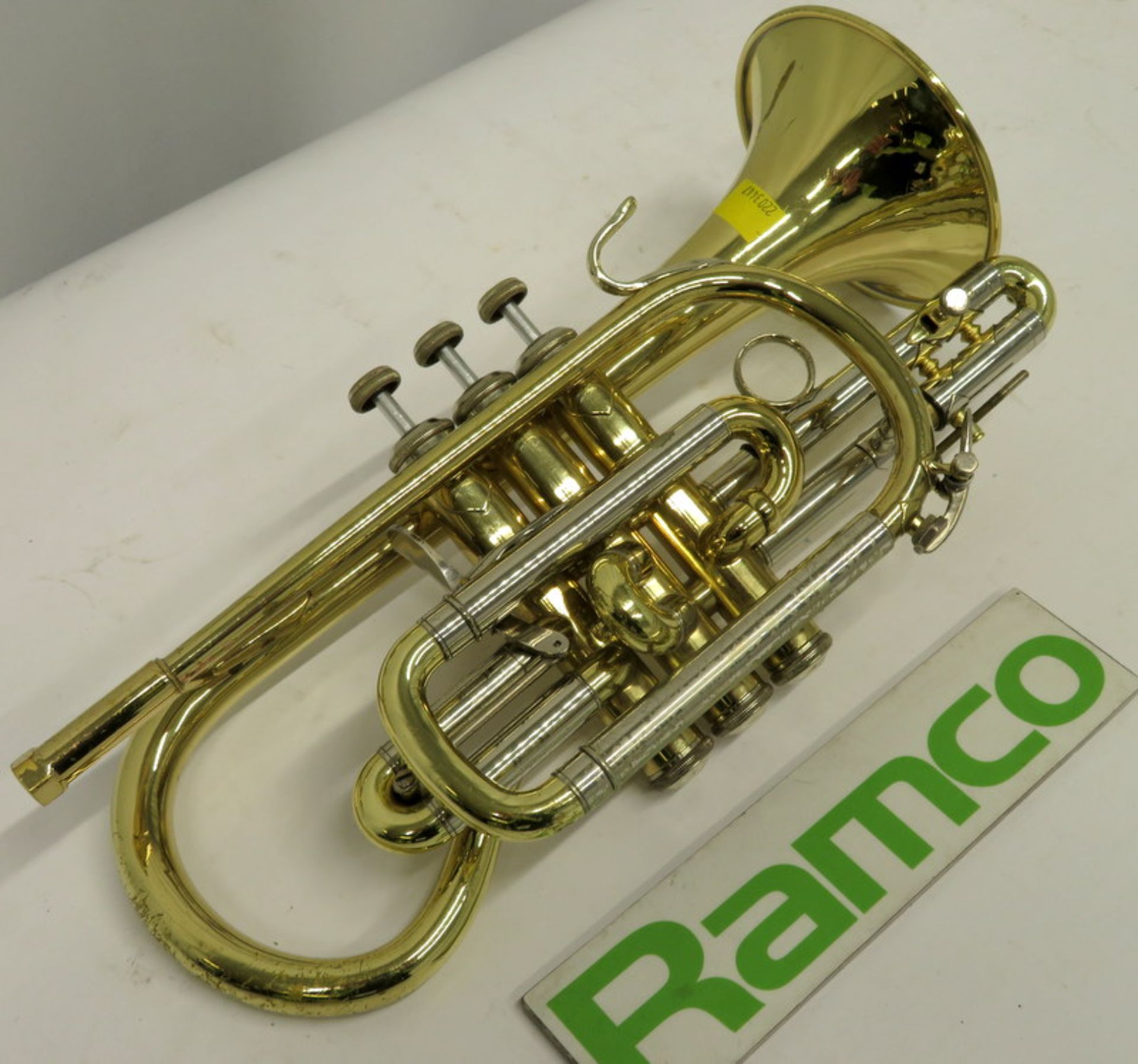 Bach Stradivarius 184 Cornet With Case. Serial Number: 551026. Please Note That This Item - Image 4 of 17