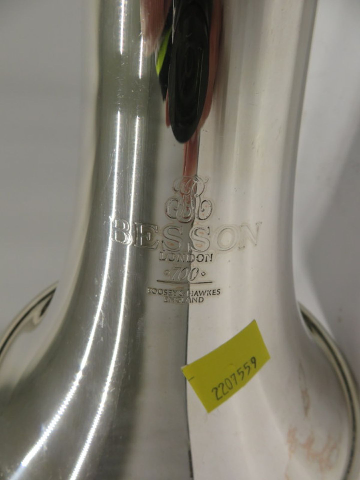 Besson 708 Fanfare Trumpet With Case. Serial Number: 785475. Please Note This Item Has Not - Image 15 of 16