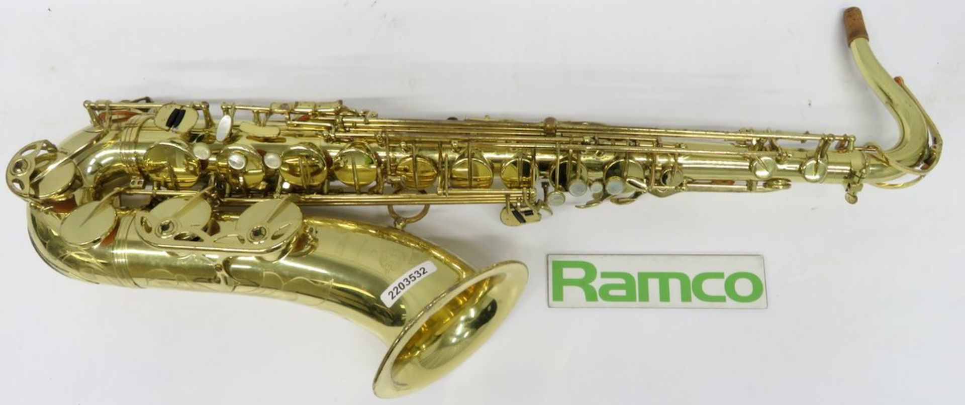 Henri Selmer Super Action 80 Serie 3 Tenor Saxophone With Case. Serial Number: N.657313. - Image 4 of 18