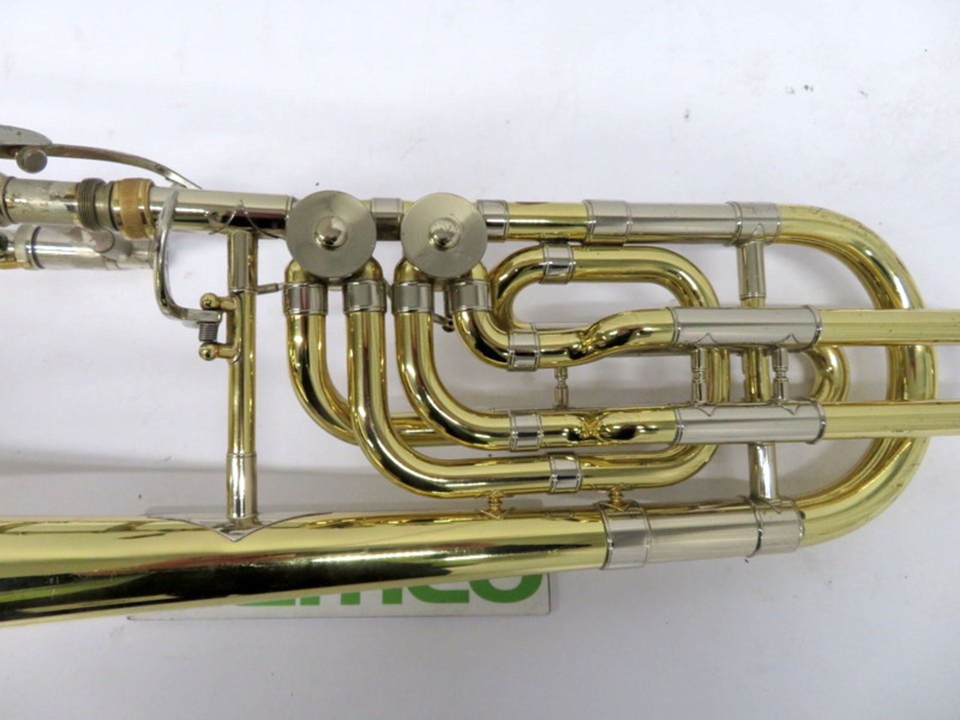 Vincent Bach Stradivarius 50B Trombone With Case. Serial Number: 81000. Please Note That T - Image 12 of 19