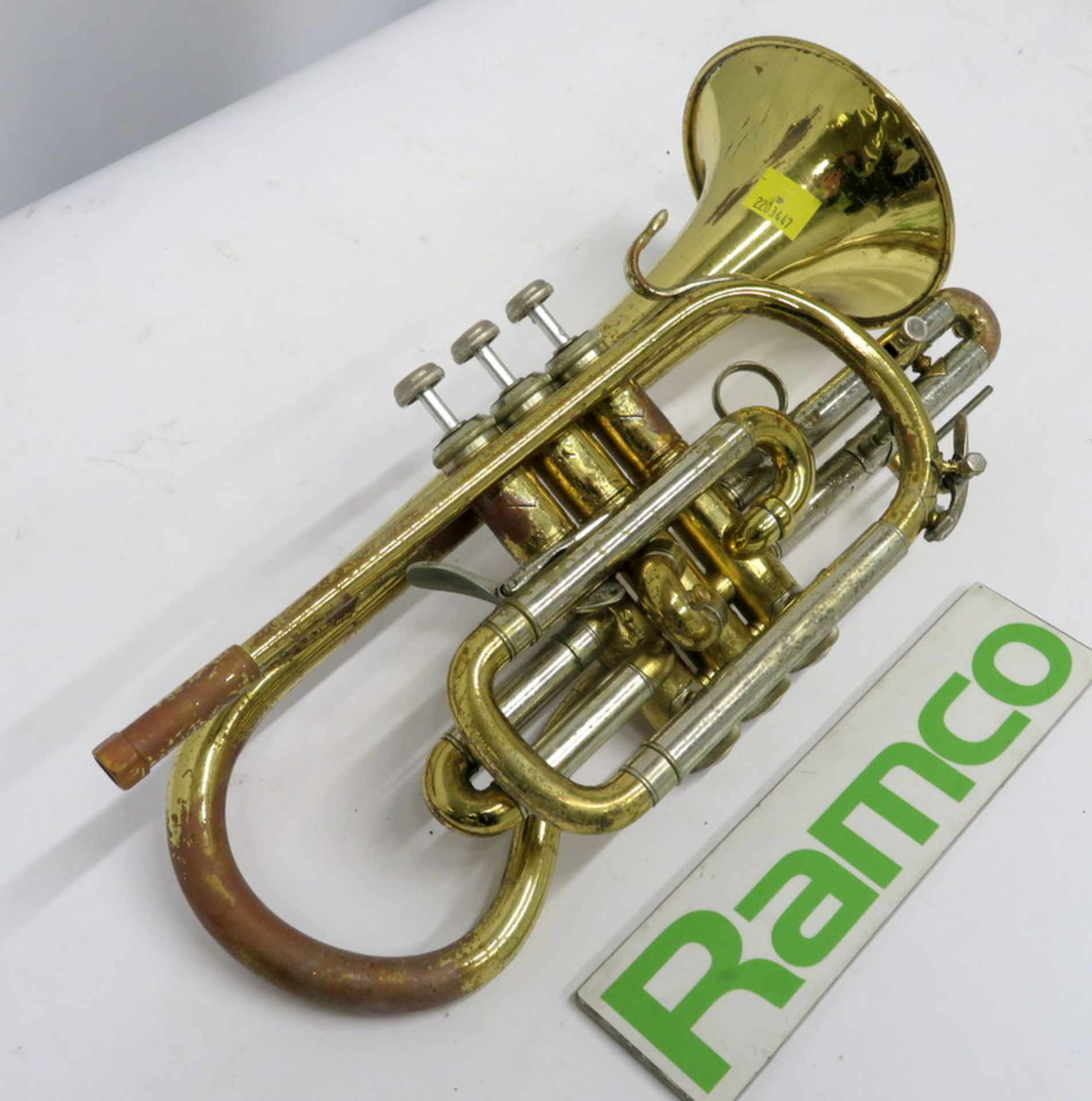 Bach Stradivarius 184 Cornet With Case. Serial Number: 519486. Please Note That This Item - Image 4 of 17