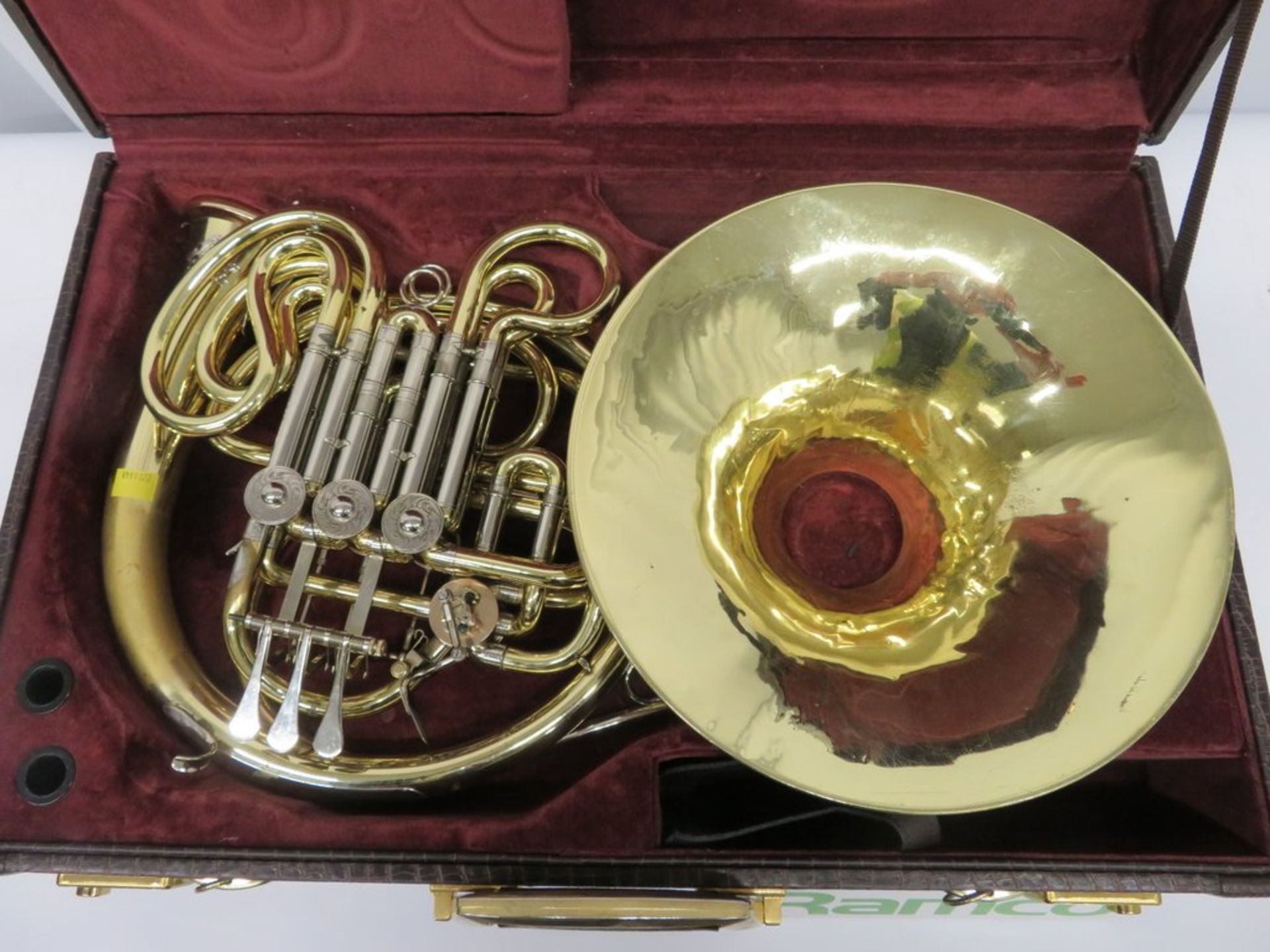 Gebr-Alexander Mainz 103 French Horn With Case. Serial Number: 21791. Please Note That Thi - Image 2 of 20