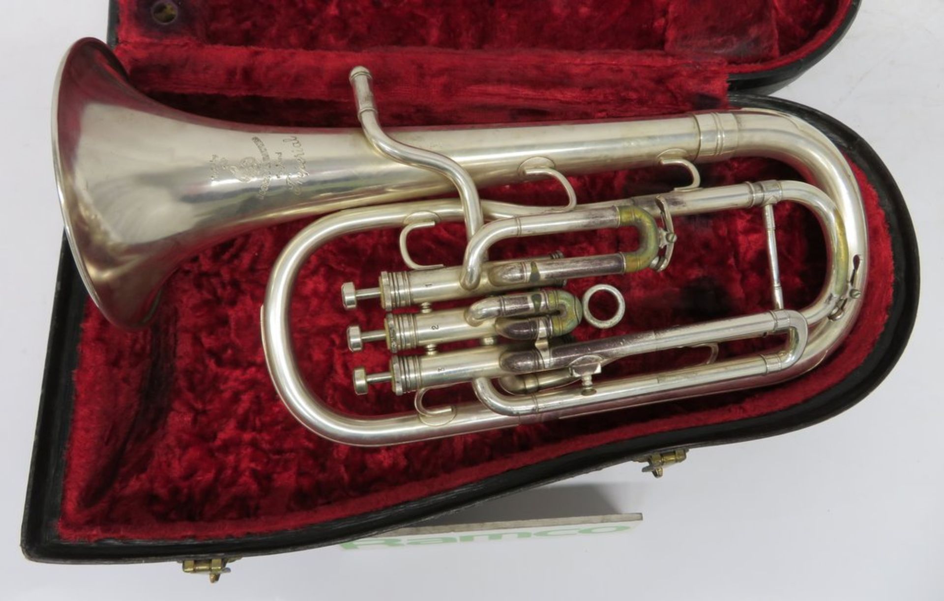 Boosey & Hawkes Imperial Sax Horn With Case. Serial Number: 497256. Please Note This Item - Image 2 of 14