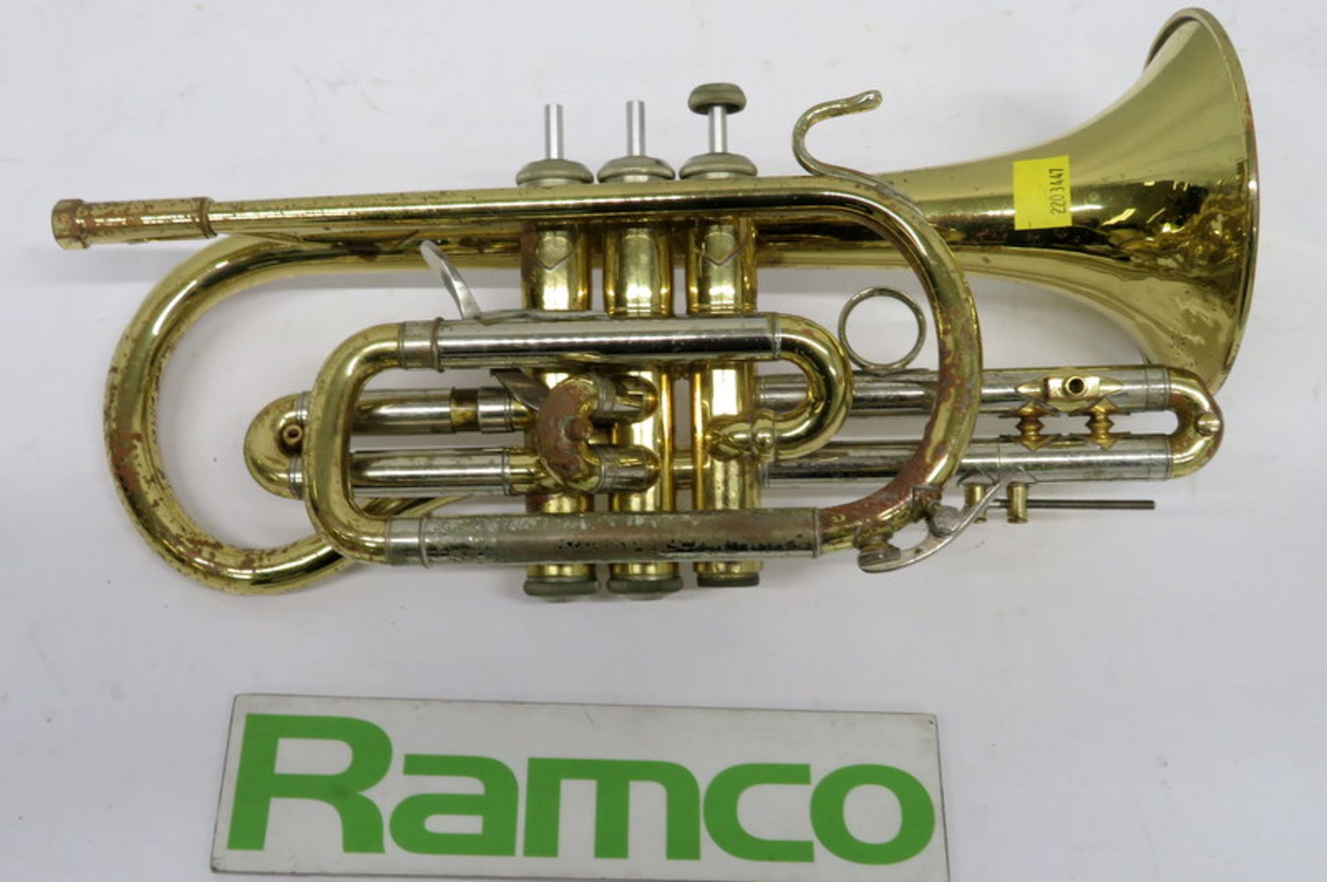 Bach Stradivarius 184 Cornet With Case. Serial Number: 504750. Please Note That This Item - Image 3 of 16