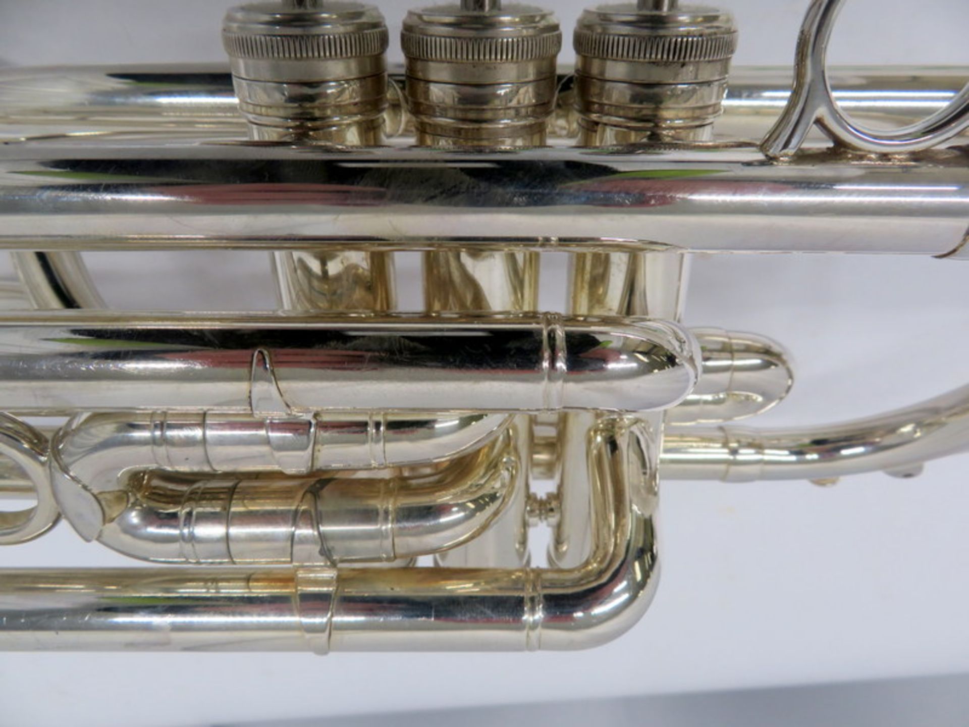 Besson International BE707 Fanfare Trumpet With Case. Serial Number: 867451. Please Note T - Image 14 of 17