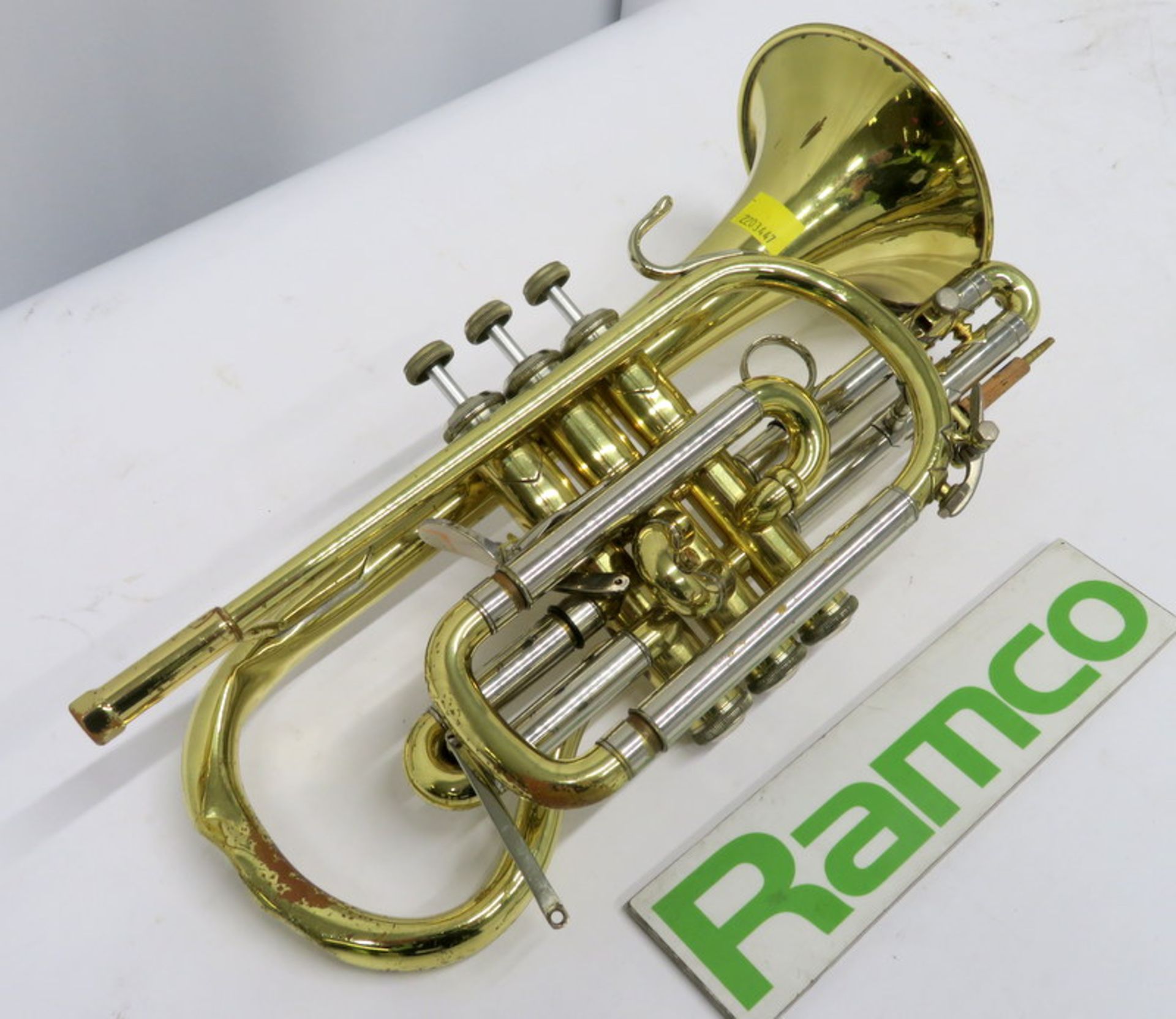 Bach Stradivarius 184 Cornet With Case. Serial Number: 511937. Please Note That This Item - Image 4 of 17