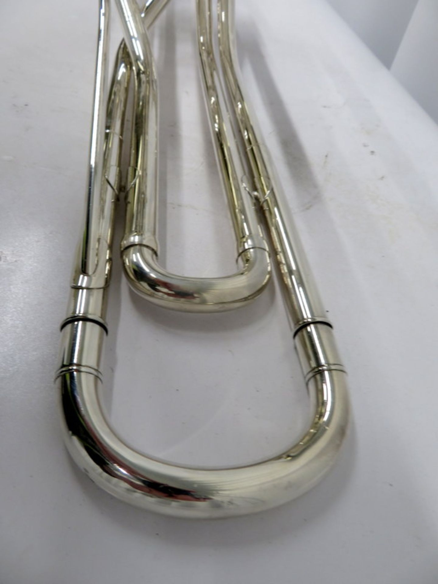 Besson 708 Fanfare Trumpet With Case. Serial Number: 785475. Please Note This Item Has Not - Image 12 of 16