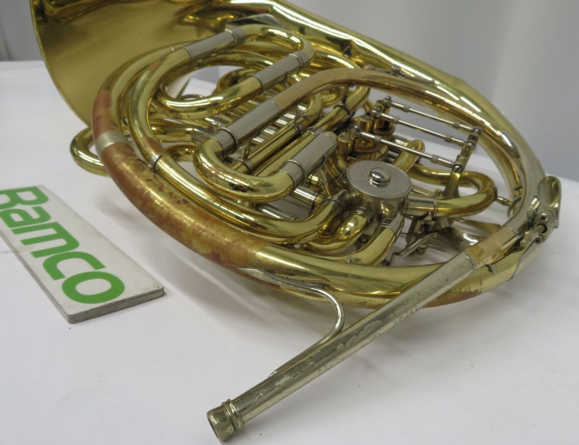 Gebr-Alexander Mainz 103 French Horn With Case. Serial Number: 17837. Please Note That Thi - Image 10 of 19