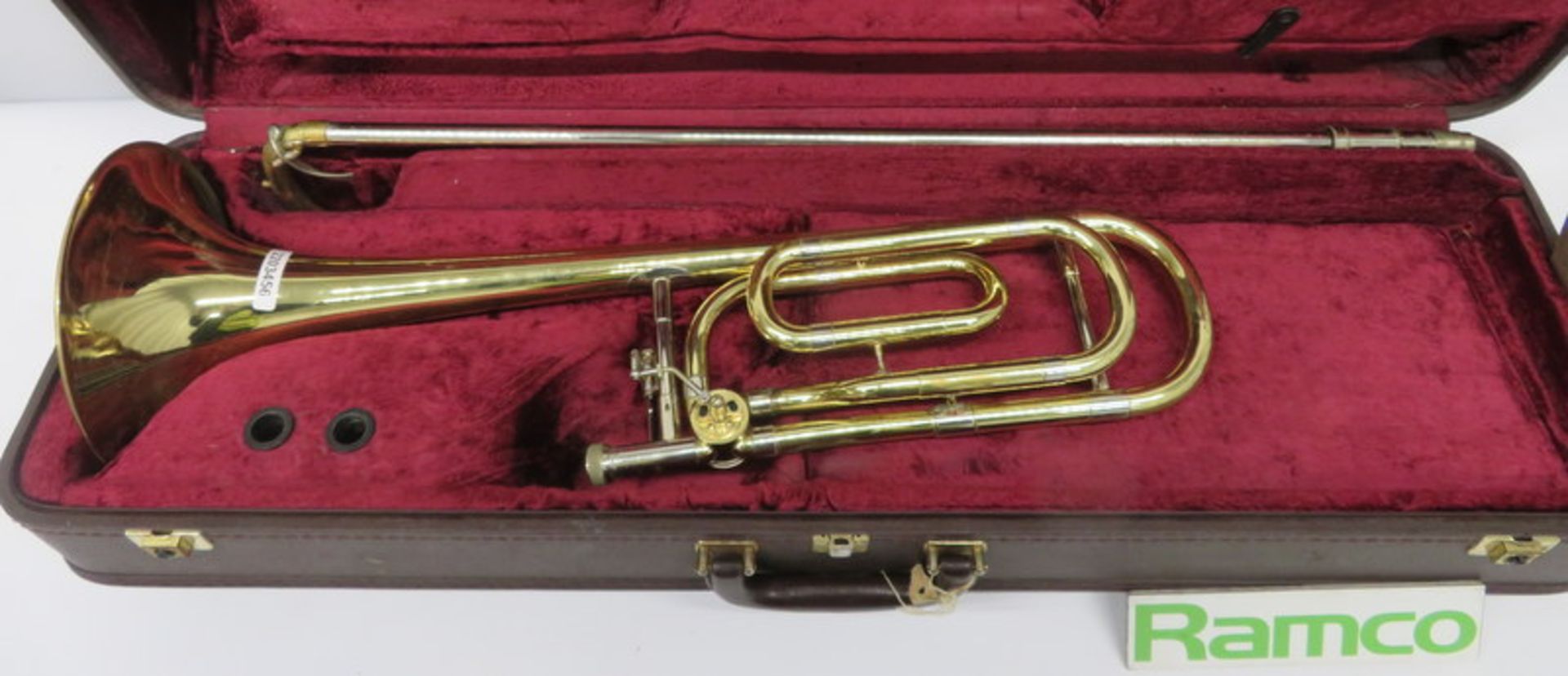 Besson Sovereign Trombone With Case. Serial Number: 841017. Please Note That This Item Has - Image 2 of 21