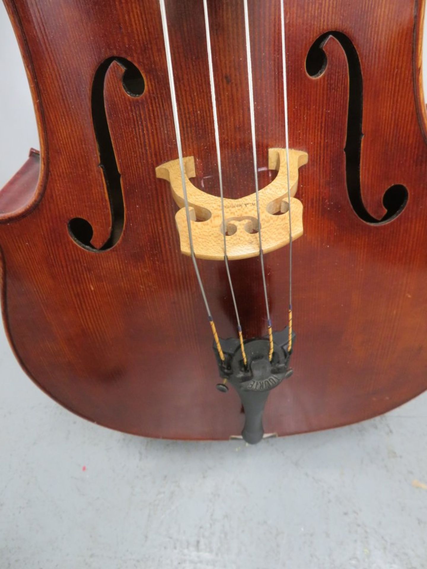 Warrick - Tony Paddy 4/4 Cello. Serial Number: RA-Co 003. C1975. Approximately 48"" Full L - Image 10 of 13