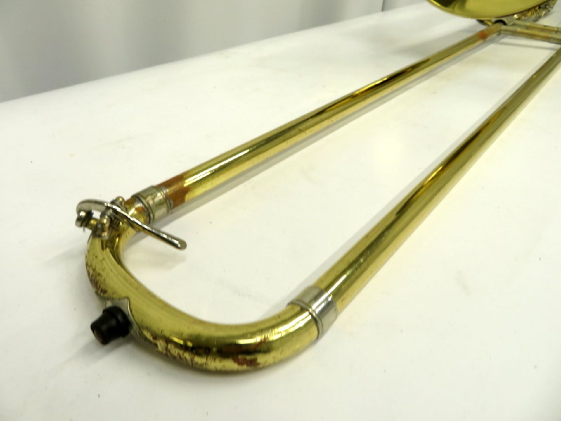 Vincent Bach Stradivarius 50B Trombone With Case. Serial Number: 81000. Please Note That T - Image 10 of 19