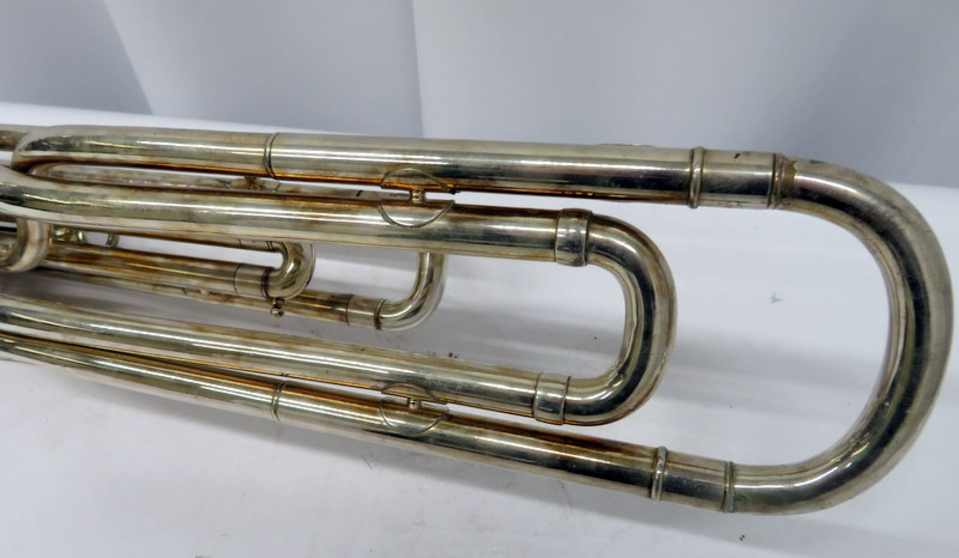 Boosey & Hawkes Imperial Fanfare Trumpet With Case. Serial Number: 591890. Please Note T - Image 8 of 14