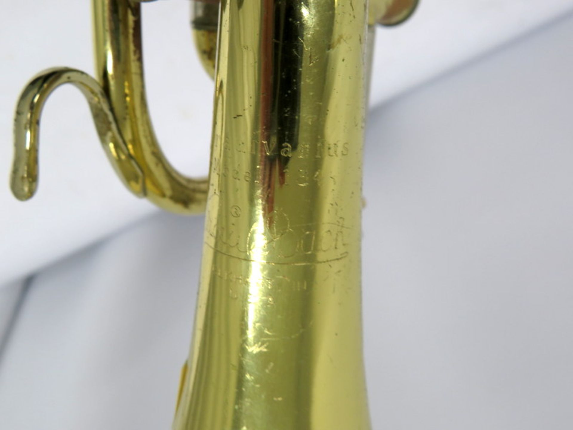 Bach Stradivarius 184 Cornet With Case. Serial Number: 547038. Please Note That This Item - Image 14 of 16