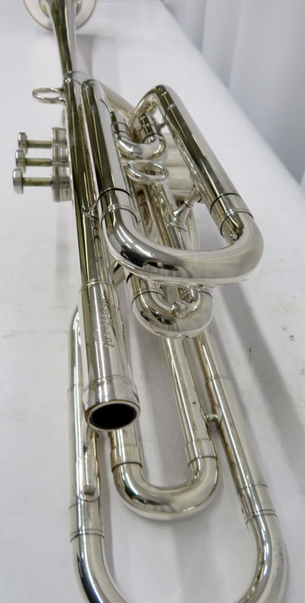 Besson 708 Fanfare Trumpet With Case. Serial Number: 838496. Please Note This Item Has Not - Image 13 of 17