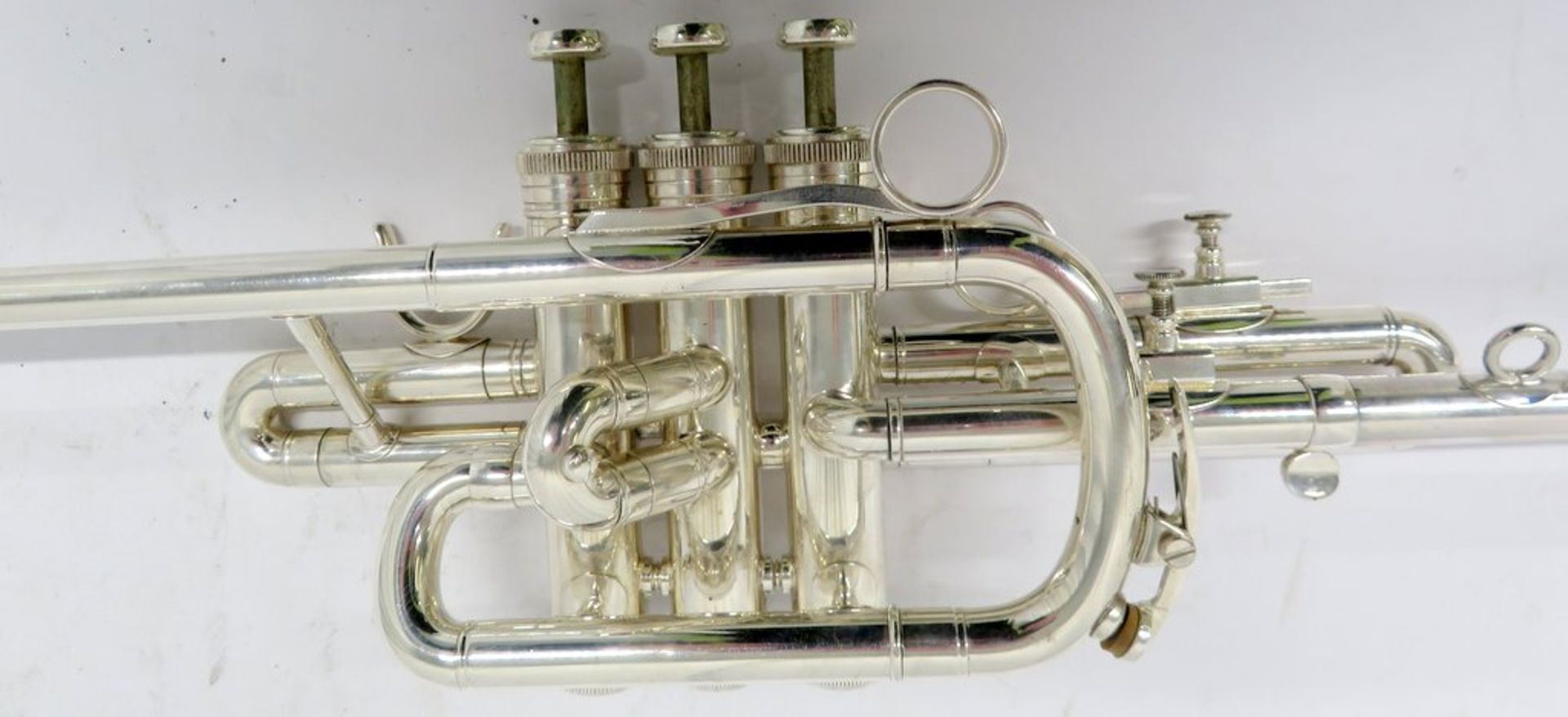 Besson International BE706 Fanfare Trumpet With Case. Serial Number: 885306. Please Note T - Image 11 of 14