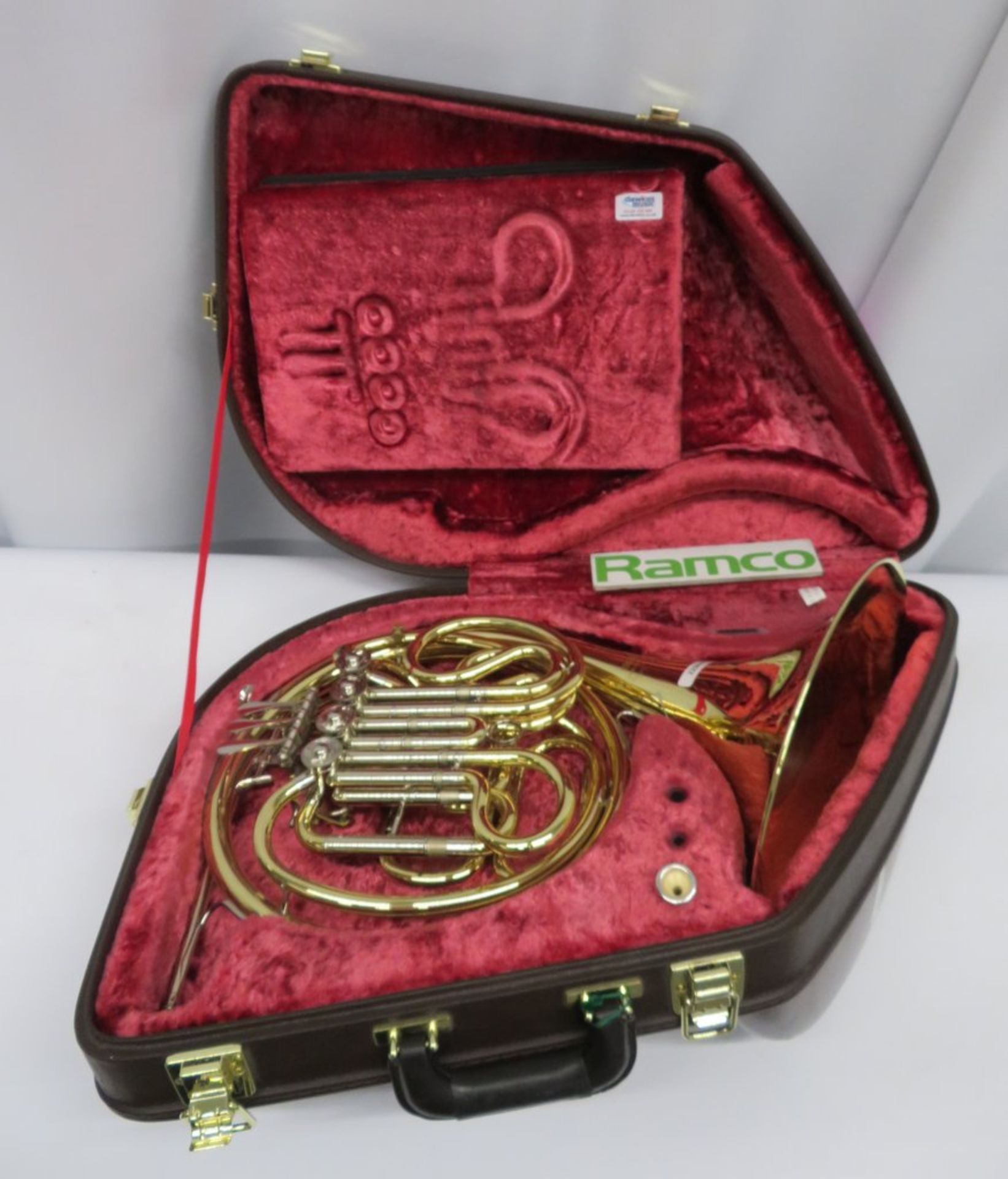 Yamaha YHR 667V French Horn With Case. Serial Number: 001738. This Item Has Not Been Teste