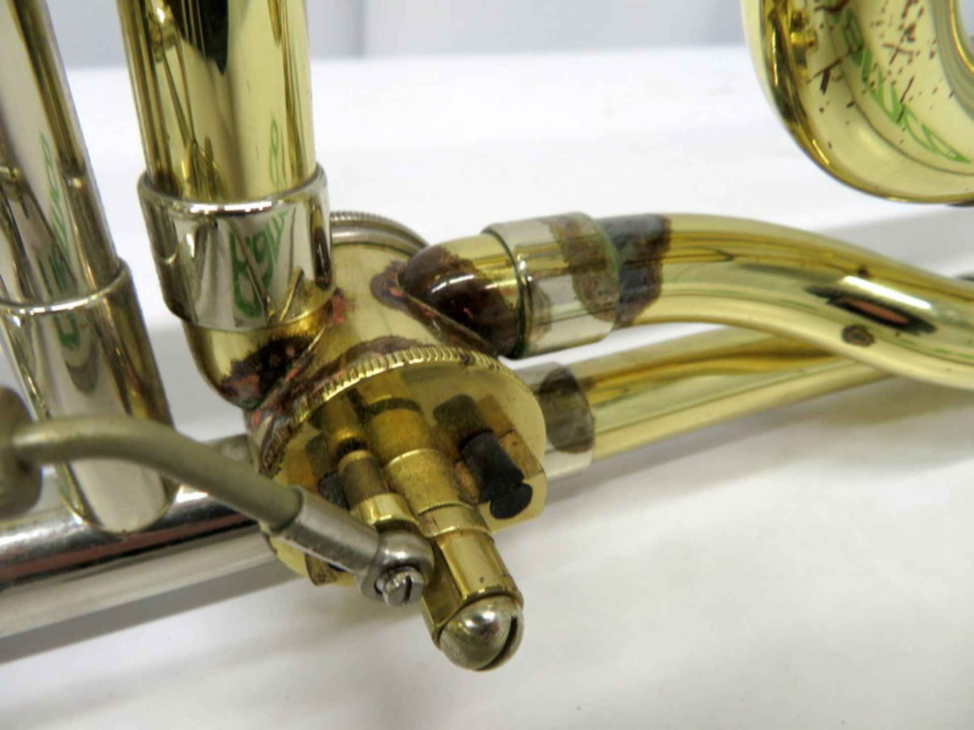 Besson Sovereign Trombone With Case. Serial Number: 841017. Please Note That This Item Has - Image 9 of 21