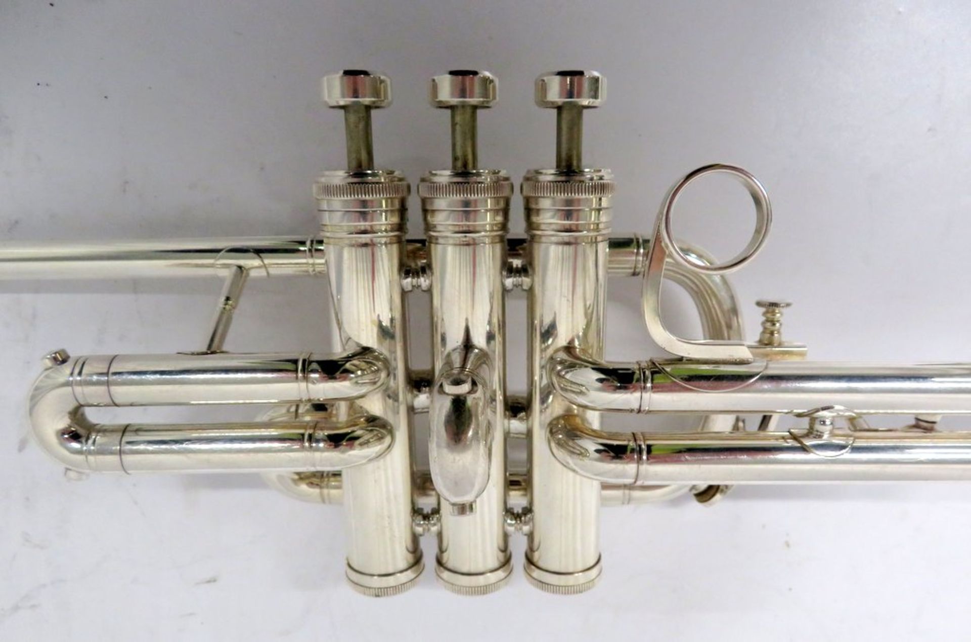 Besson International BE706 Fanfare Trumpet With Case. Serial Number: 842946. Please Note T - Image 10 of 14