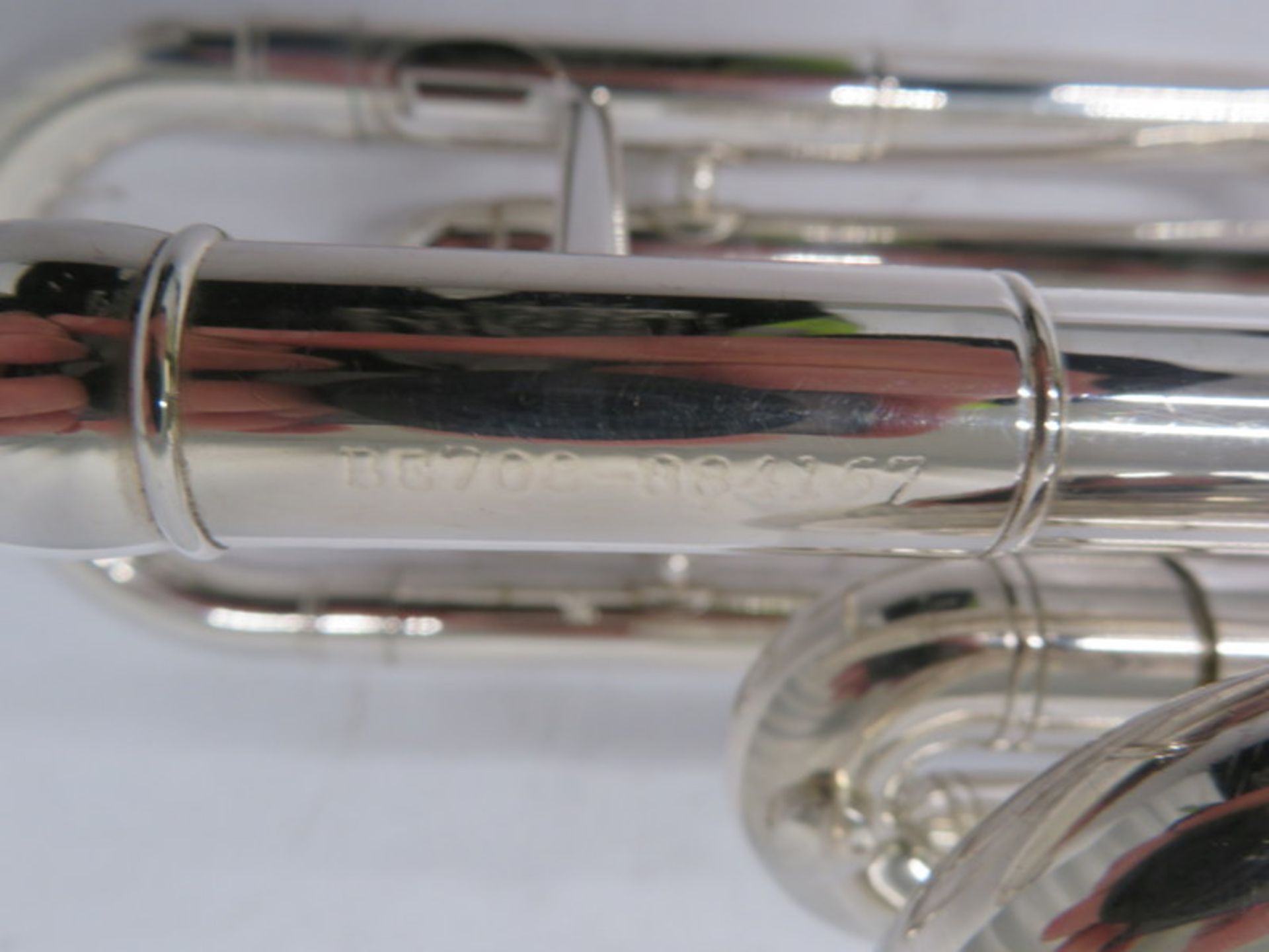 Besson International BE708 Fanfare Trumpet With Case. Serial Number: 884167. Please Note T - Image 13 of 15