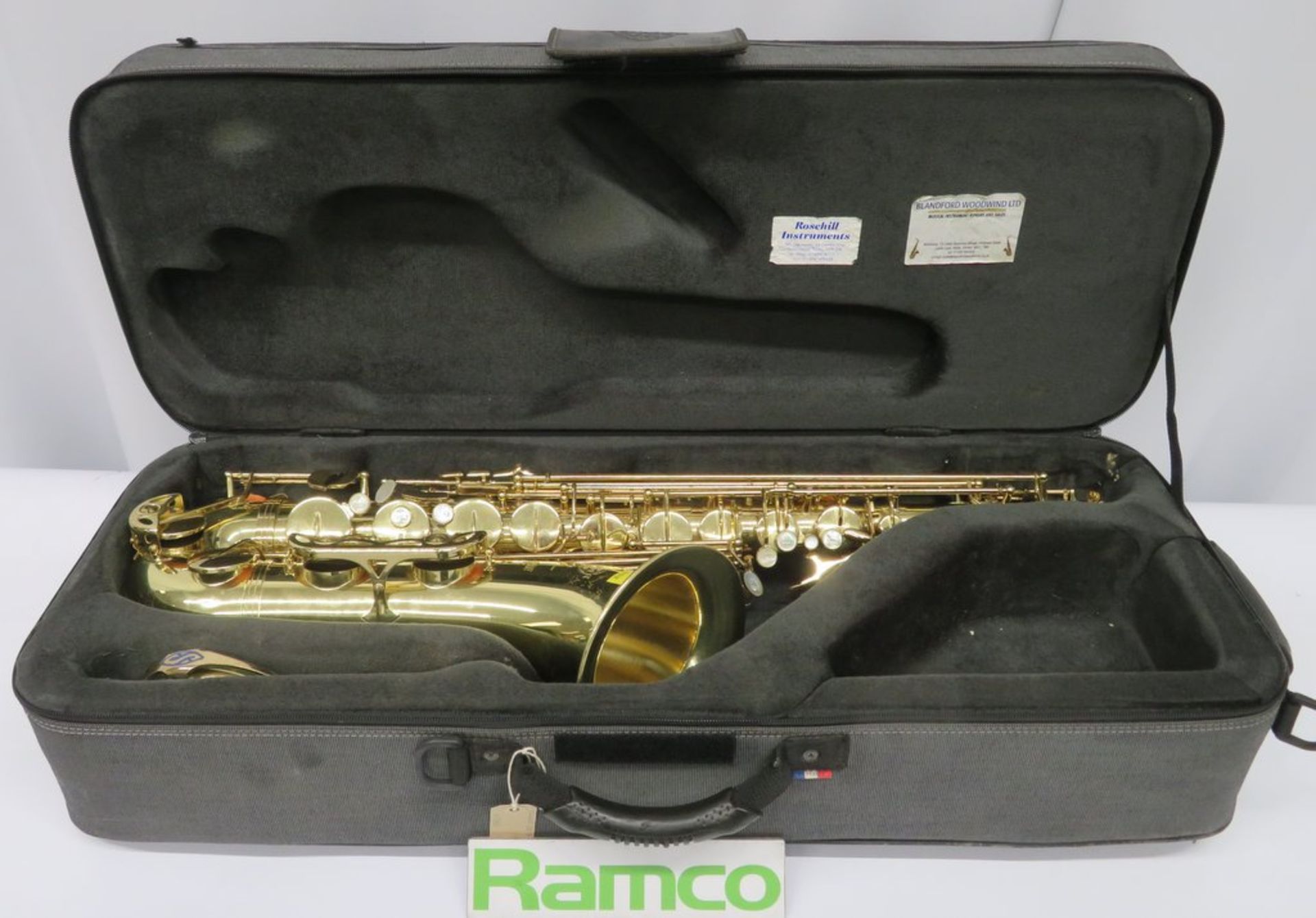 Henri Selmer Super Action 80 Serie 3 Tenor Saxophone With Case. Serial Number: N.643778.
