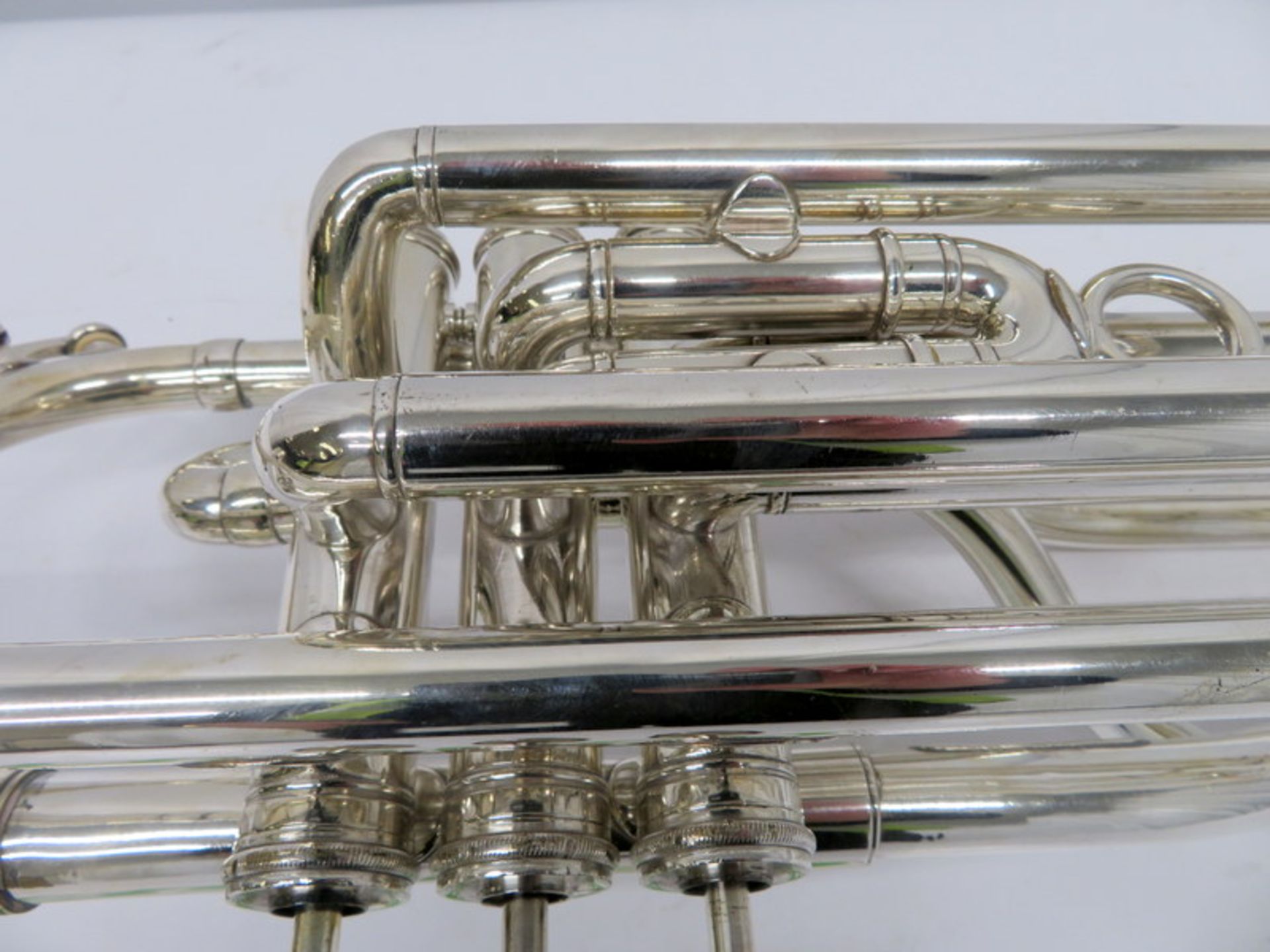 Boosey & Hawkes Imperial Fanfare Trumpet With Case. Serial Number: 335204. Please Note T - Image 14 of 18