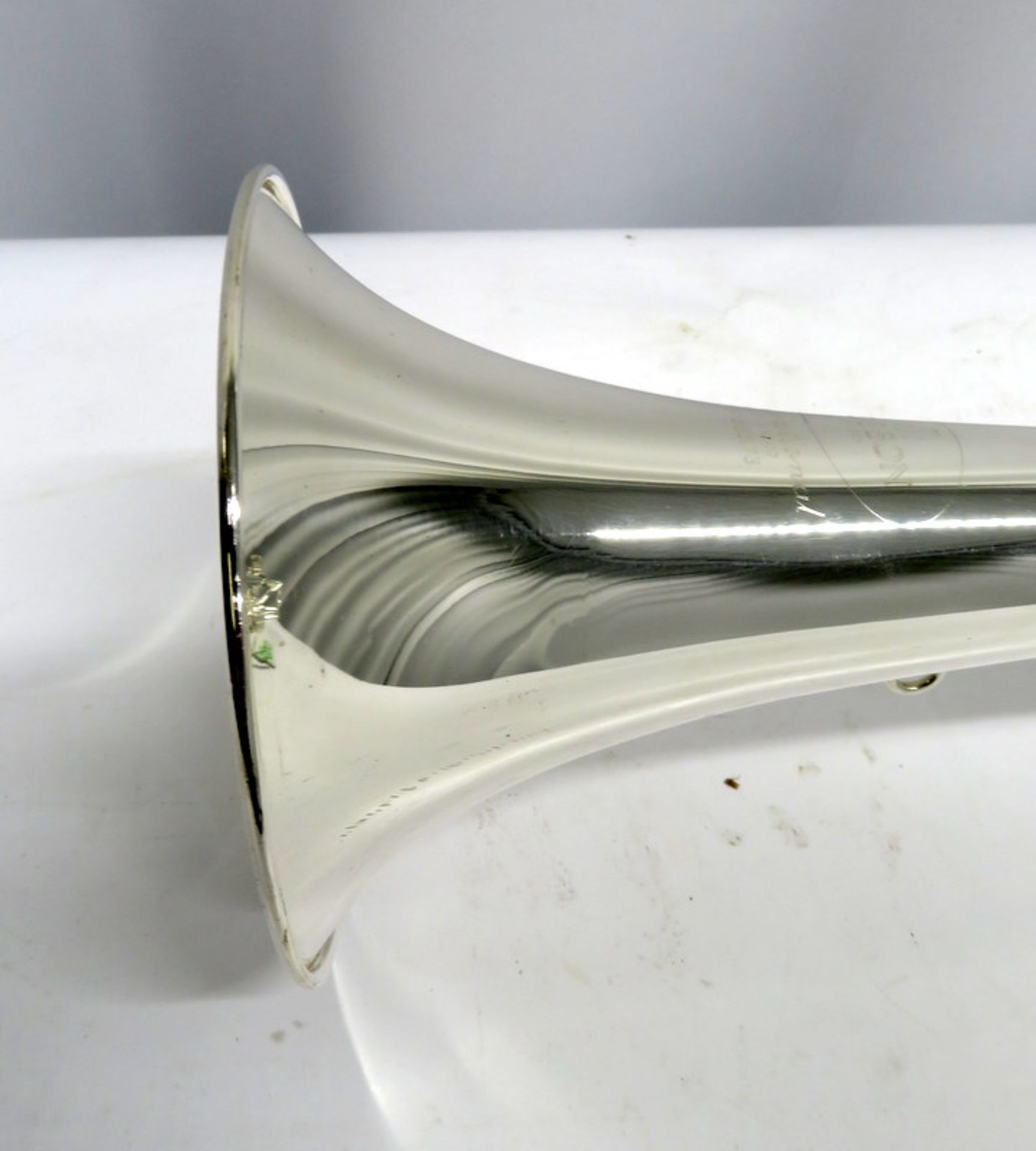 Besson International BE707 Fanfare Trumpet With Case. Serial Number: 883173. Please Note T - Image 5 of 16