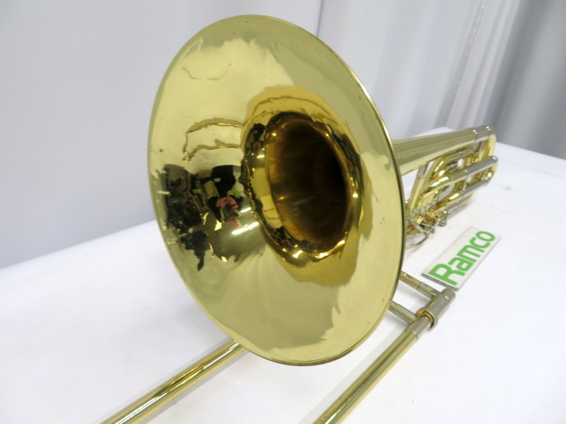 Vincent Bach Stradivarius 50B Trombone With Case. Serial Number: 81000. Please Note That T - Image 9 of 19