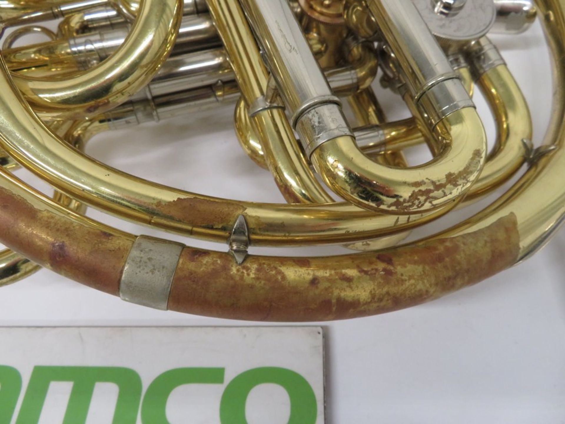 Gebr-Alexander Mainz 103 French Horn With Case. Serial Number: 17837. Please Note That Thi - Image 12 of 19