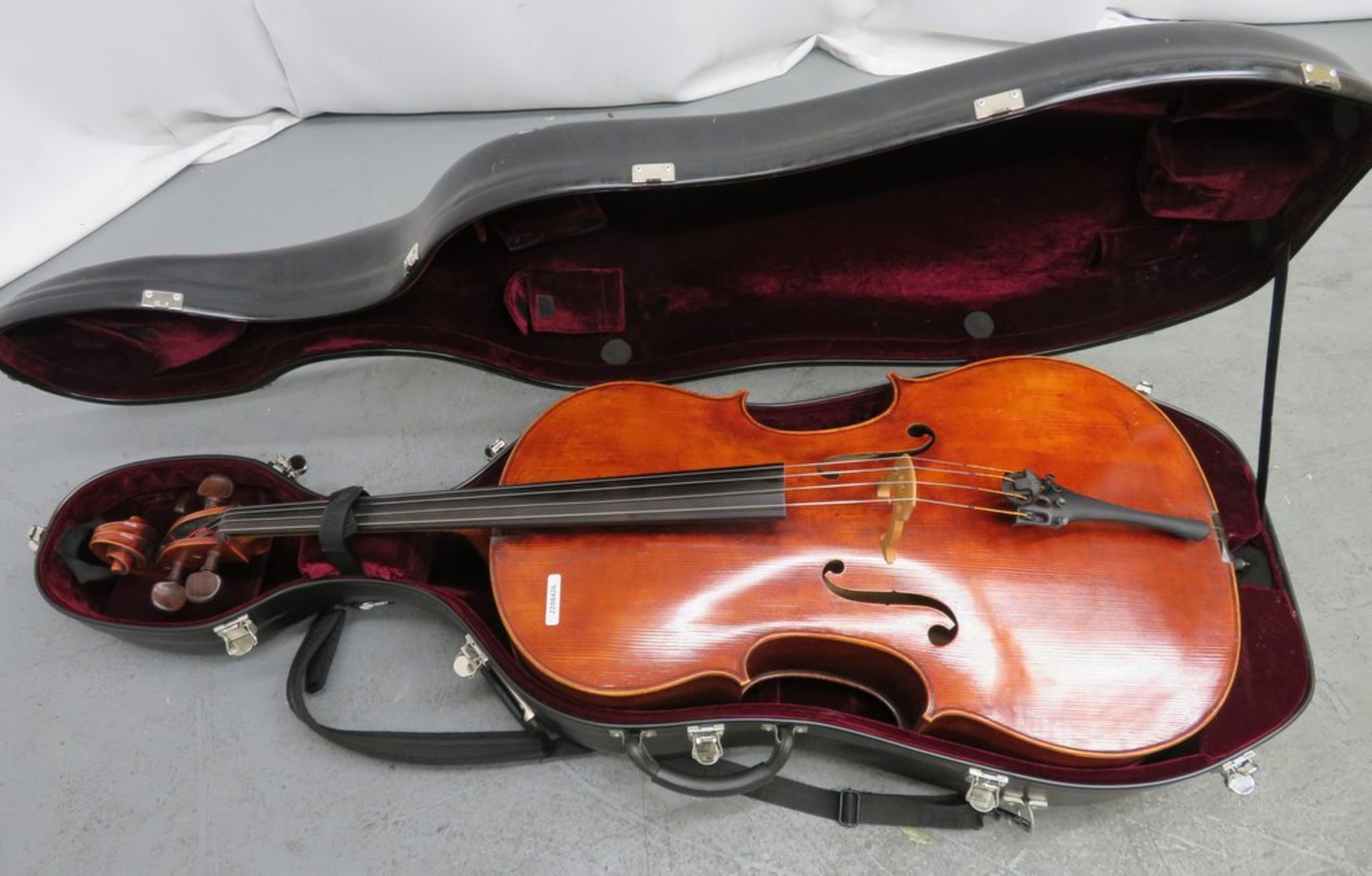 Warrick - Tony Paddy 4/4 Cello. Serial Number: RA-Co 003. C1975. Approximately 48"" Full L - Image 2 of 13