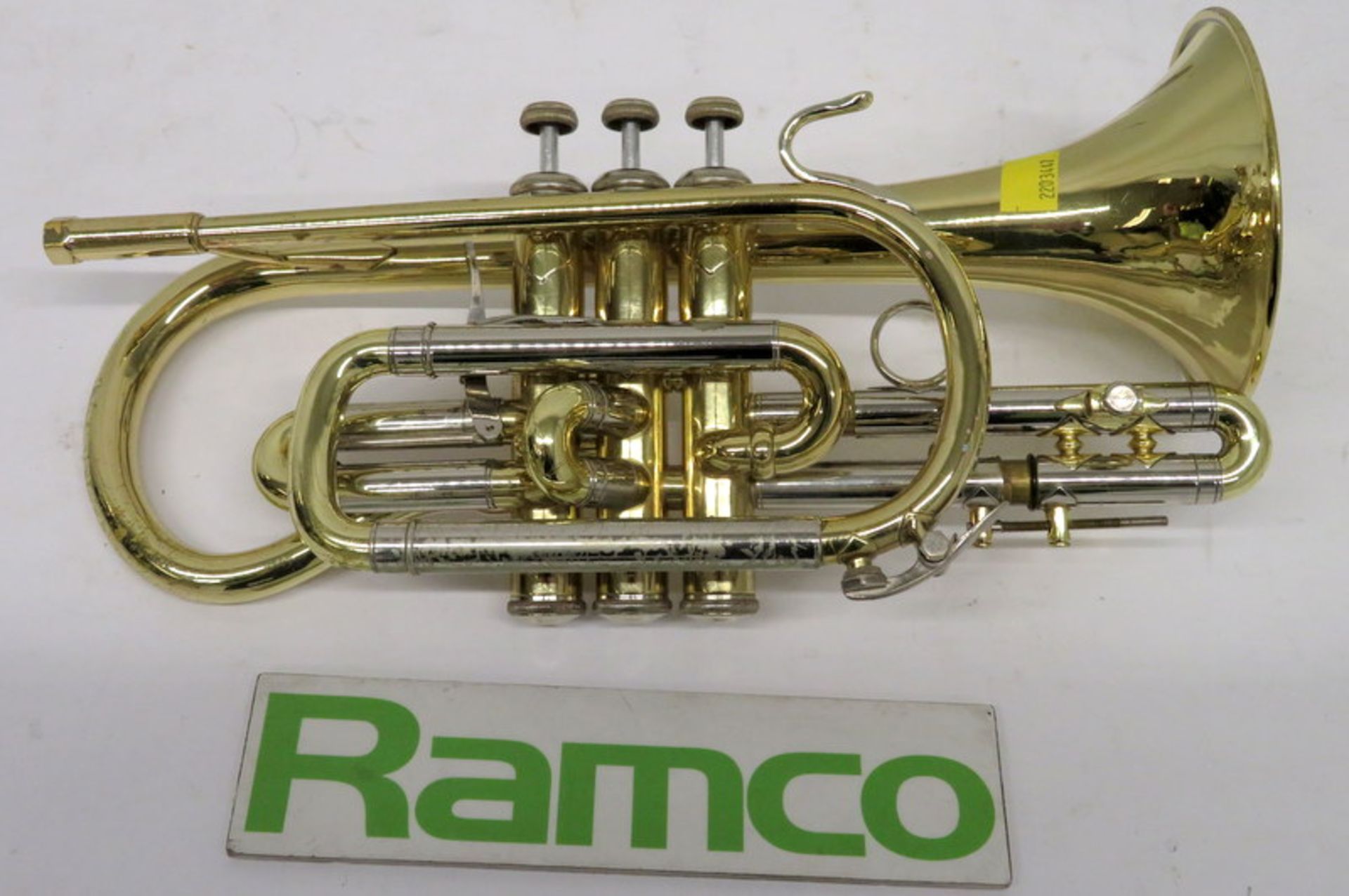 Bach Stradivarius 184 Cornet With Case. Serial Number: 551026. Please Note That This Item - Image 3 of 17