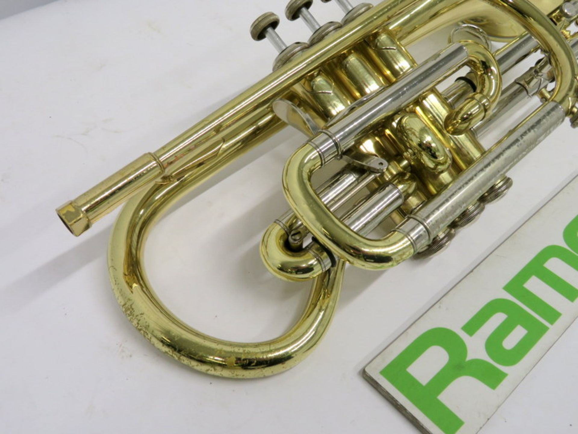 Bach Stradivarius 184 Cornet With Case. Serial Number: 551026. Please Note That This Item - Image 9 of 17