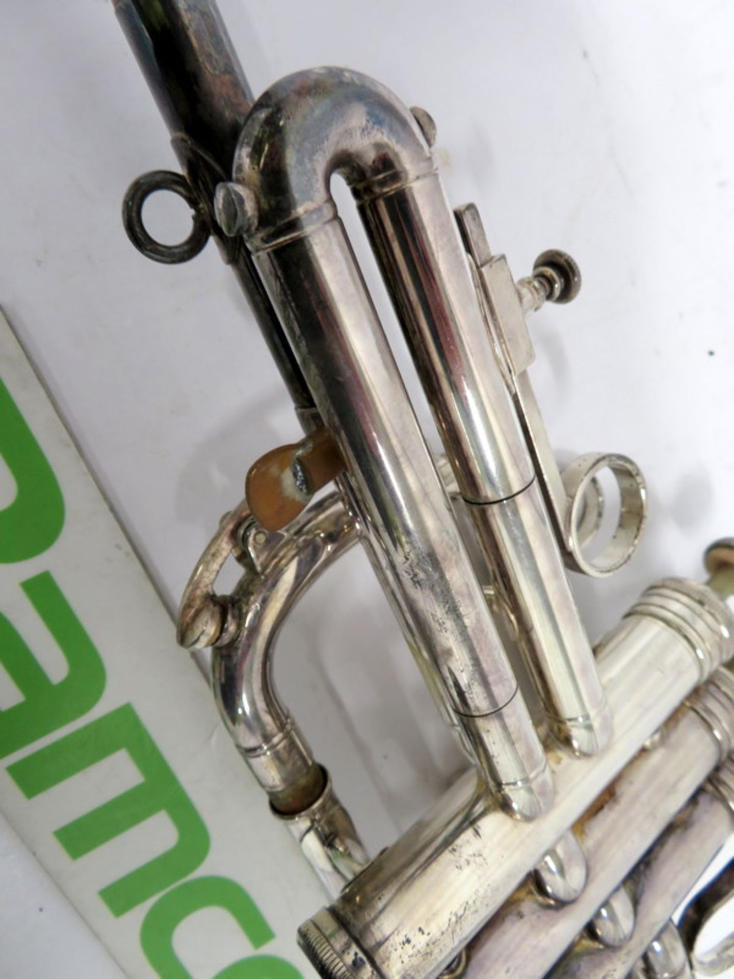 Besson International BE706 Fanfare Trumpet With Case. Serial Number: 867824. Please Note T - Image 10 of 19