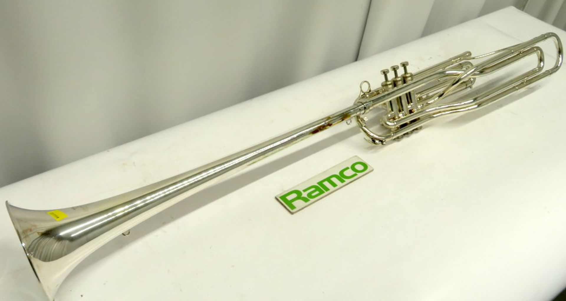 Besson 708 Fanfare Trumpet With Case. Serial Number: 785475. Please Note This Item Has Not - Image 4 of 16