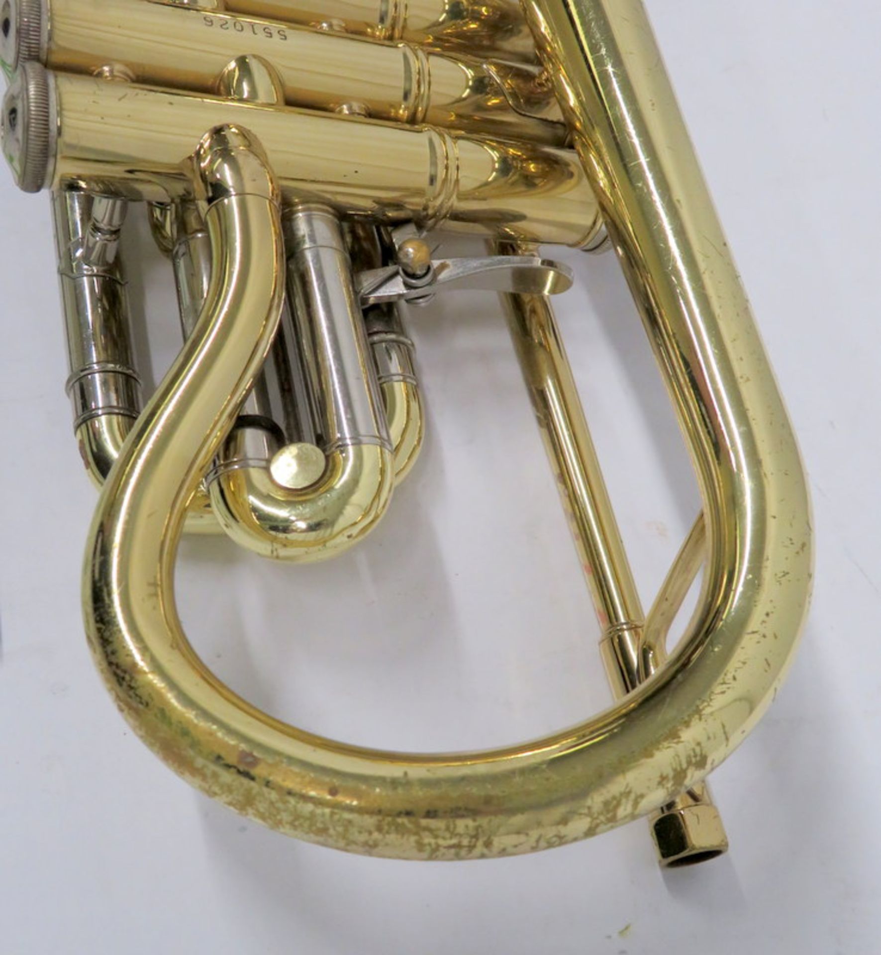 Bach Stradivarius 184 Cornet With Case. Serial Number: 551026. Please Note That This Item - Image 12 of 17