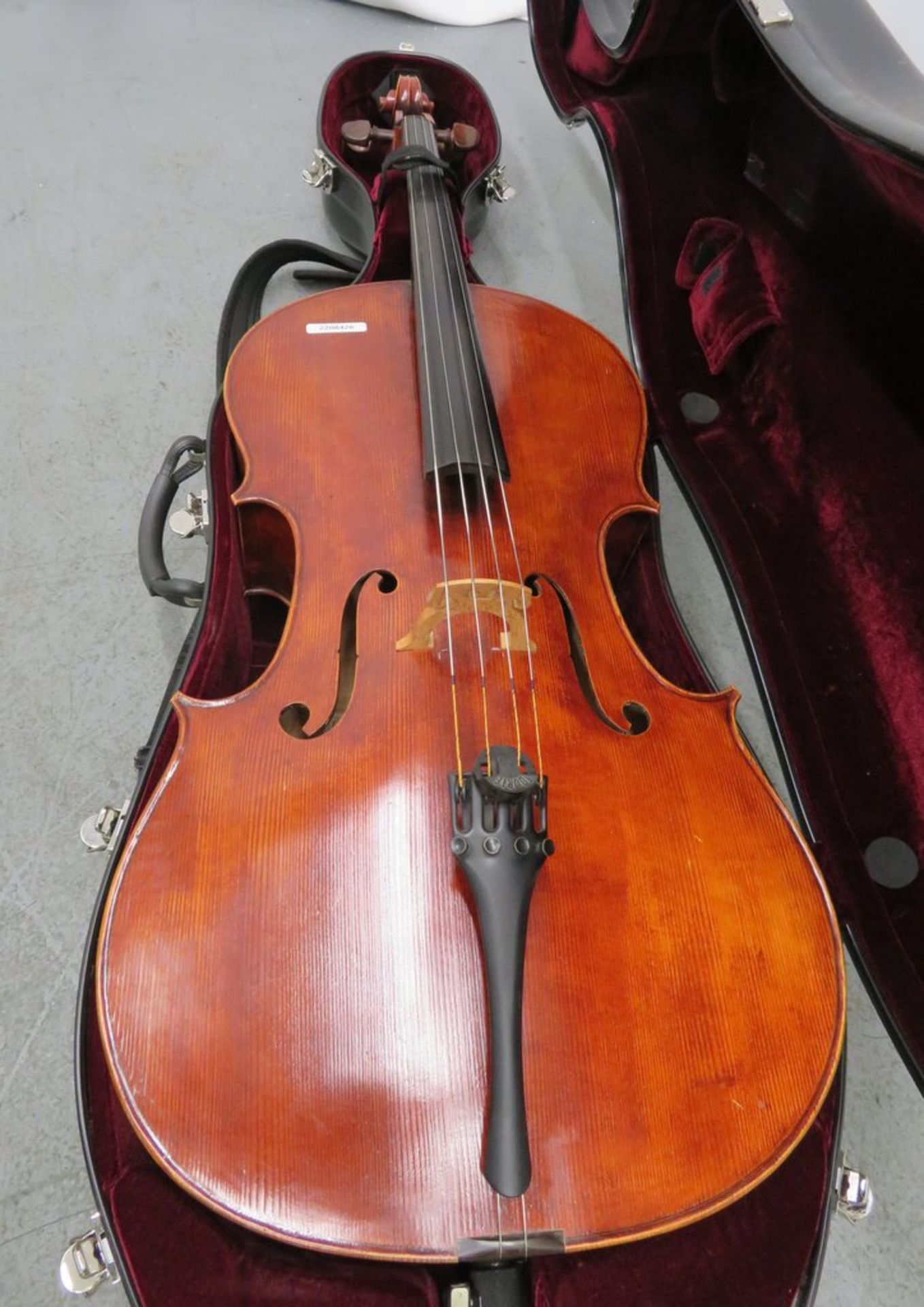 Warrick - Tony Paddy 4/4 Cello. Serial Number: RA-Co 003. C1975. Approximately 48"" Full L - Image 3 of 13