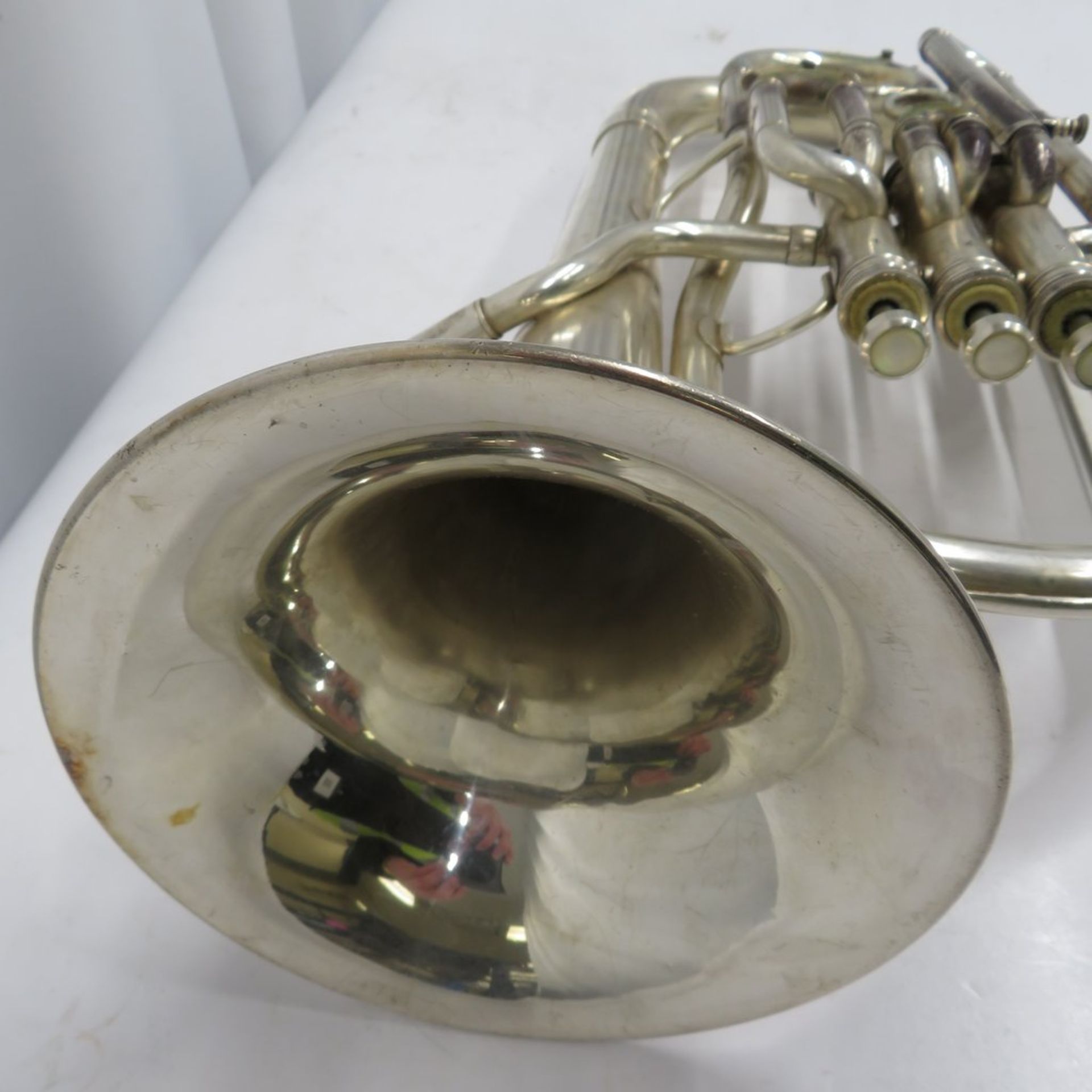 Boosey & Hawkes Imperial Sax Horn With Case. Serial Number: 497256. Please Note This Item - Image 9 of 14